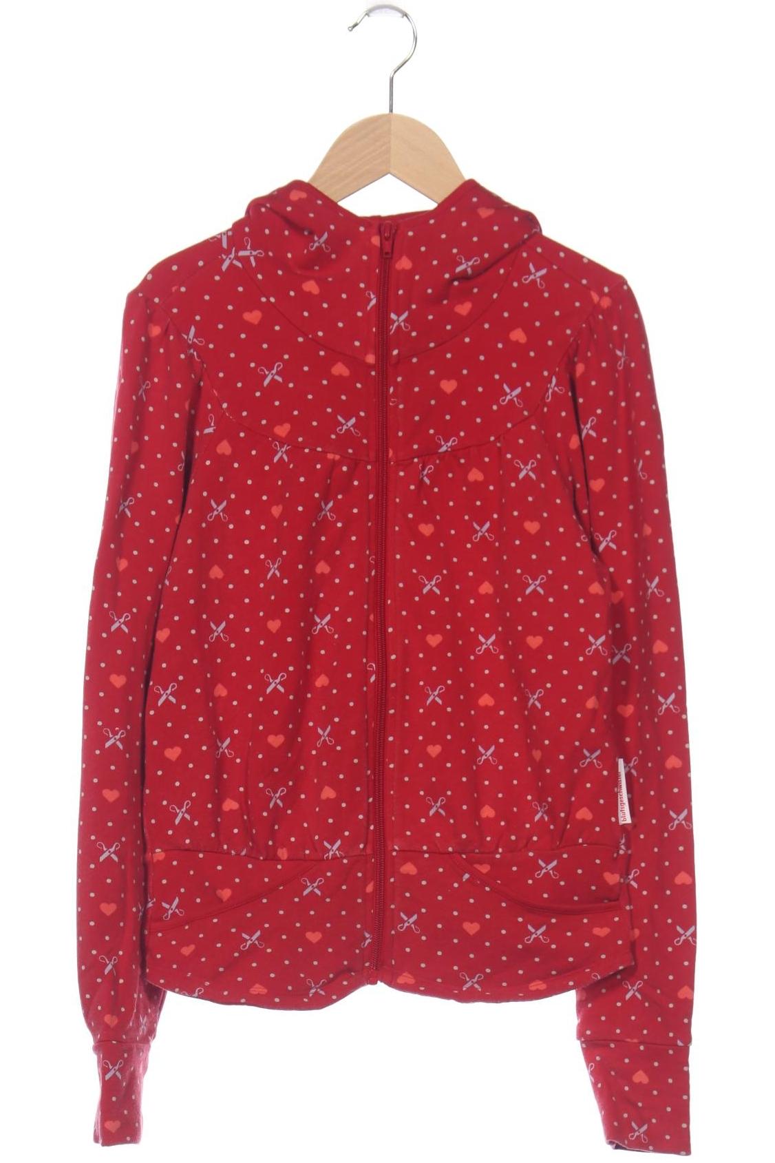 

Blutsgeschwister Damen Kapuzenpullover, rot, Gr. 38