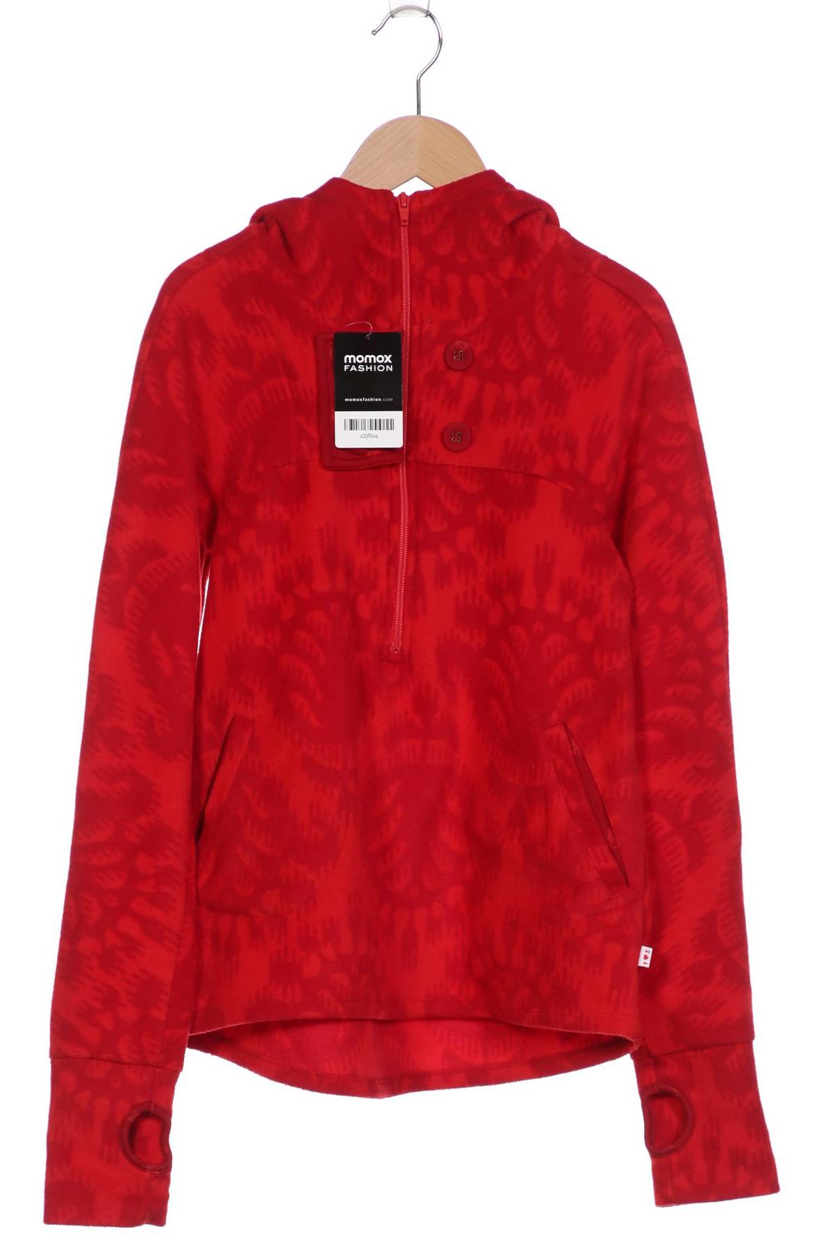 

Blutsgeschwister Damen Kapuzenpullover, rot, Gr. 36