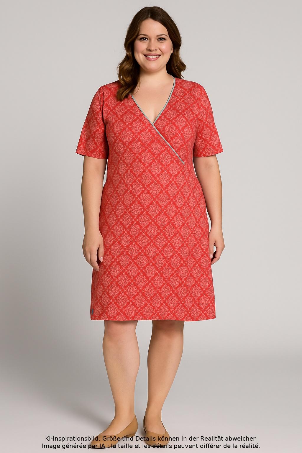 

Blutsgeschwister Damen Kleid, rot, Gr. 44