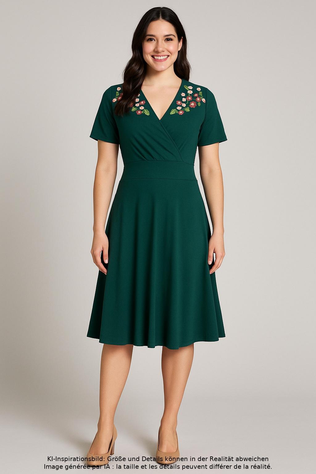 

Blutsgeschwister Damen Kleid, grün, Gr. 36