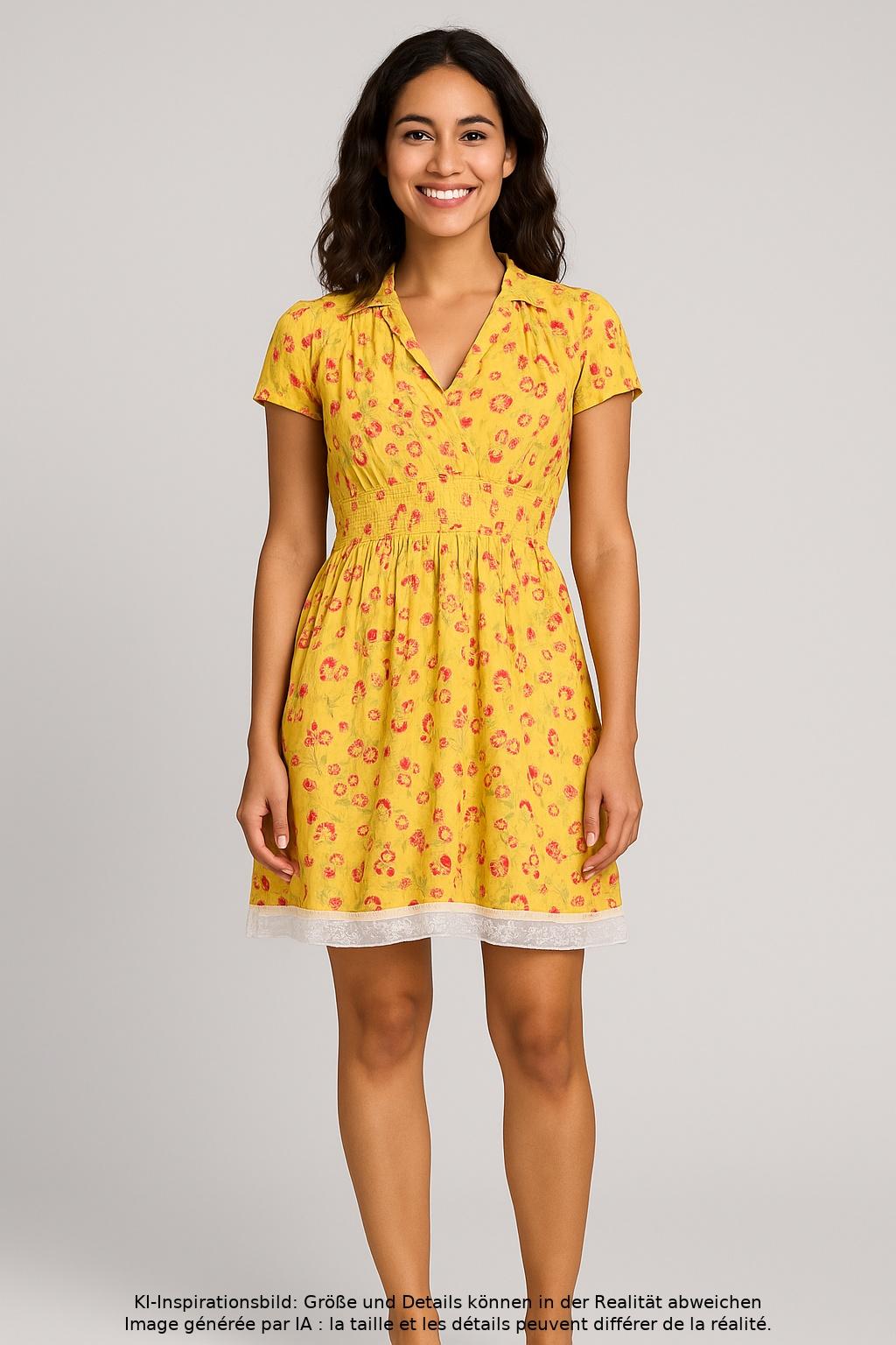 

Blutsgeschwister Damen Kleid, gelb, Gr. 36