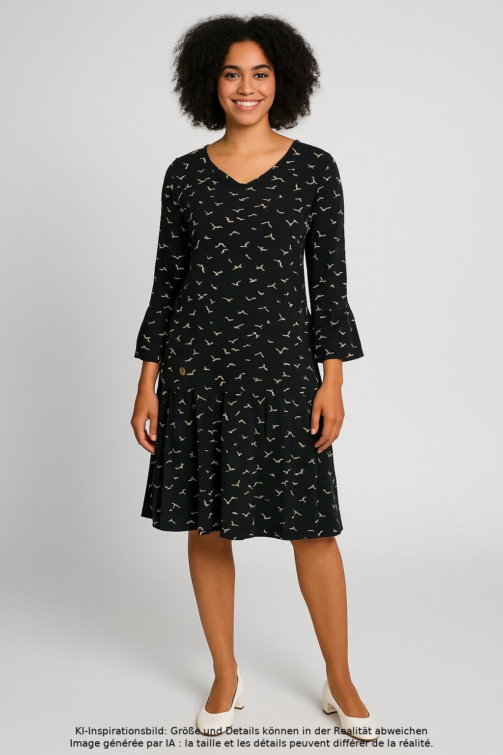 

Blutsgeschwister Damen Kleid, schwarz, Gr. 34