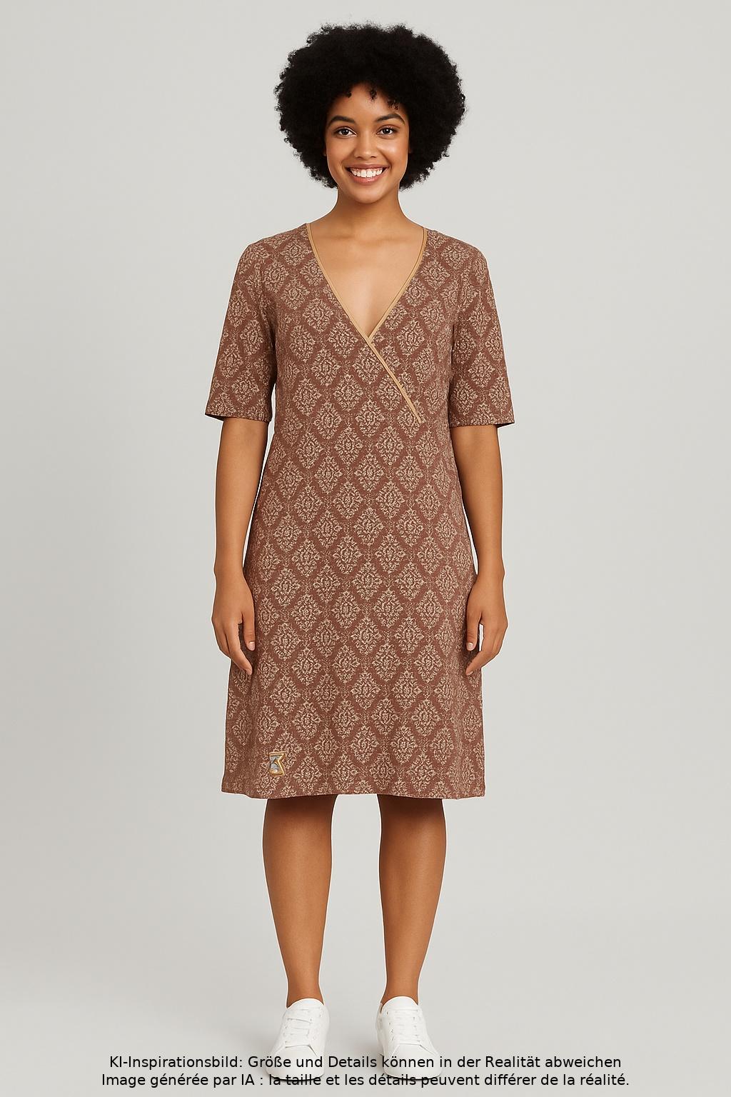 

Blutsgeschwister Damen Kleid, braun, Gr. 38