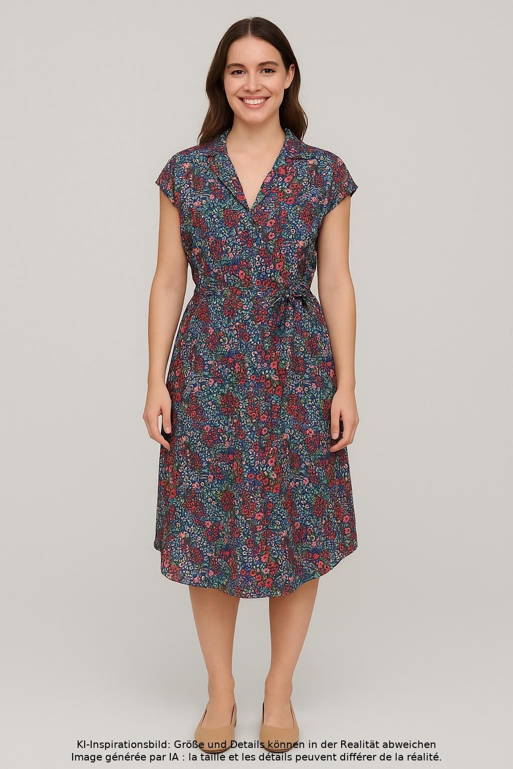 

Blutsgeschwister Damen Kleid, mehrfarbig, Gr. 34