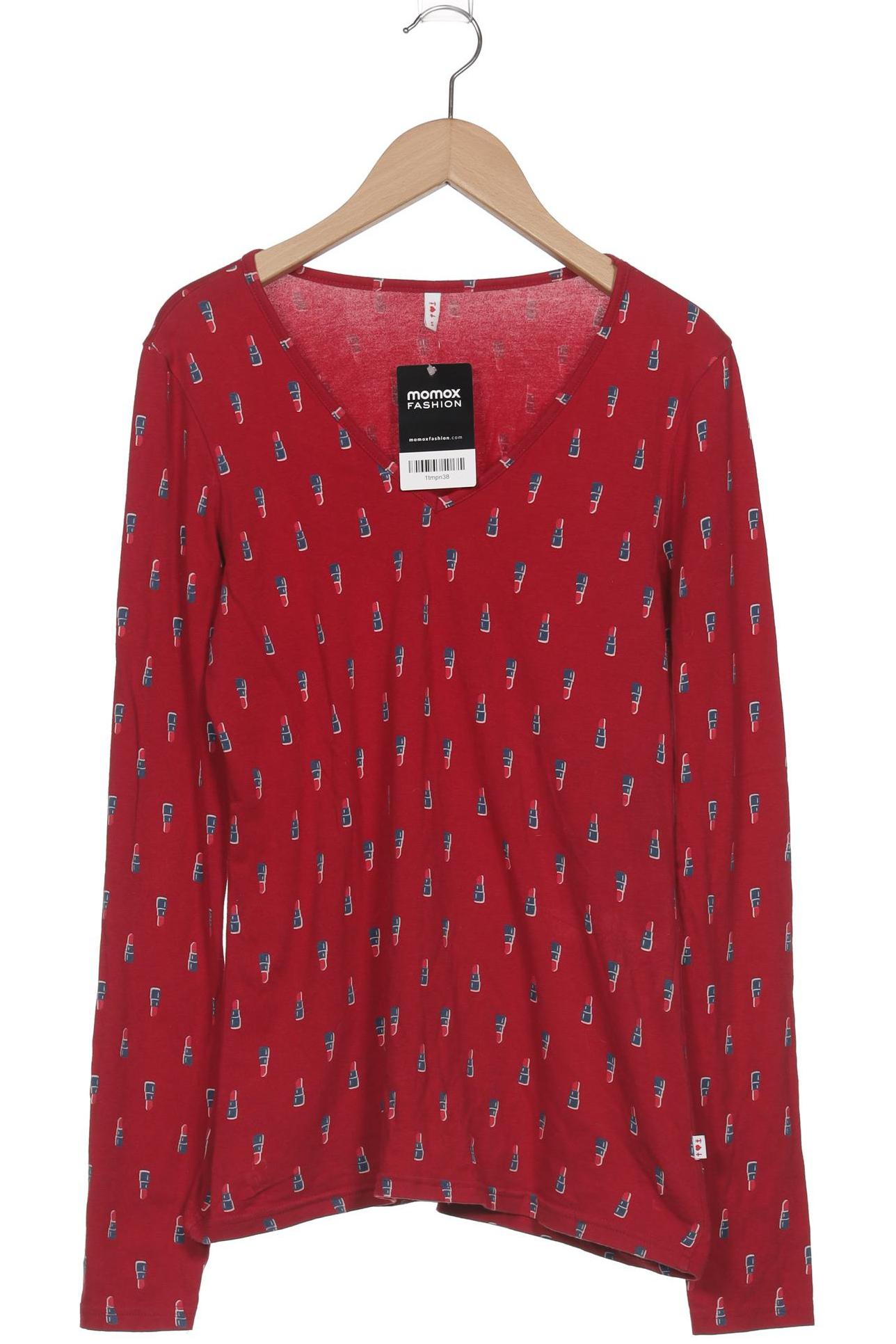 

Blutsgeschwister Damen Langarmshirt, rot, Gr. 36