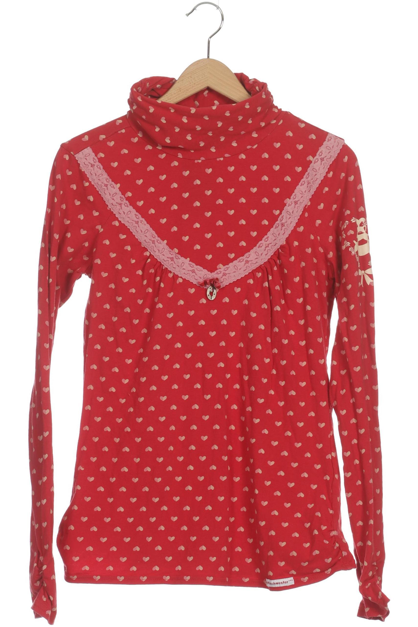 

Blutsgeschwister Damen Langarmshirt, rot, Gr. 42