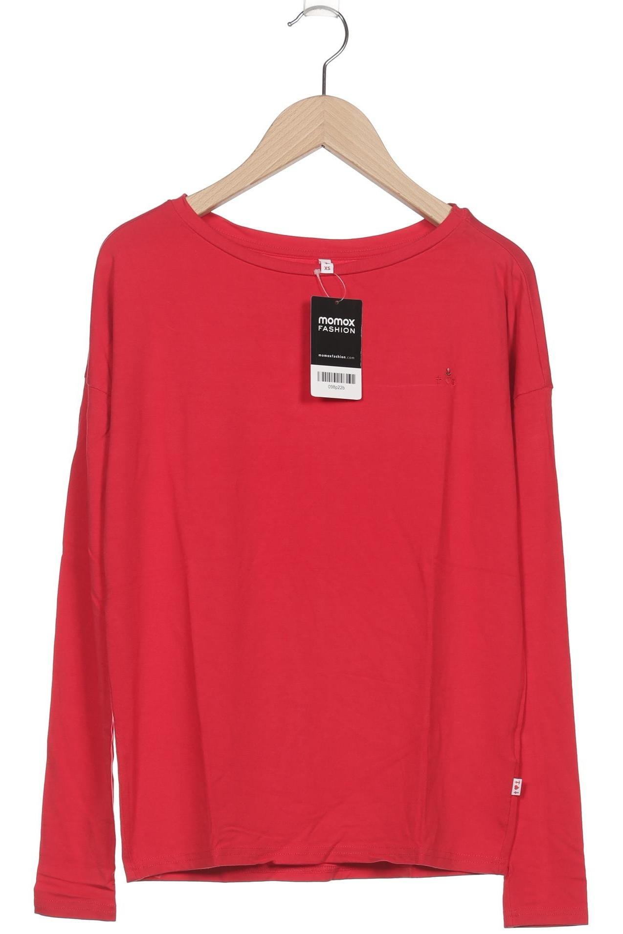 

Blutsgeschwister Damen Langarmshirt, rot, Gr. 34