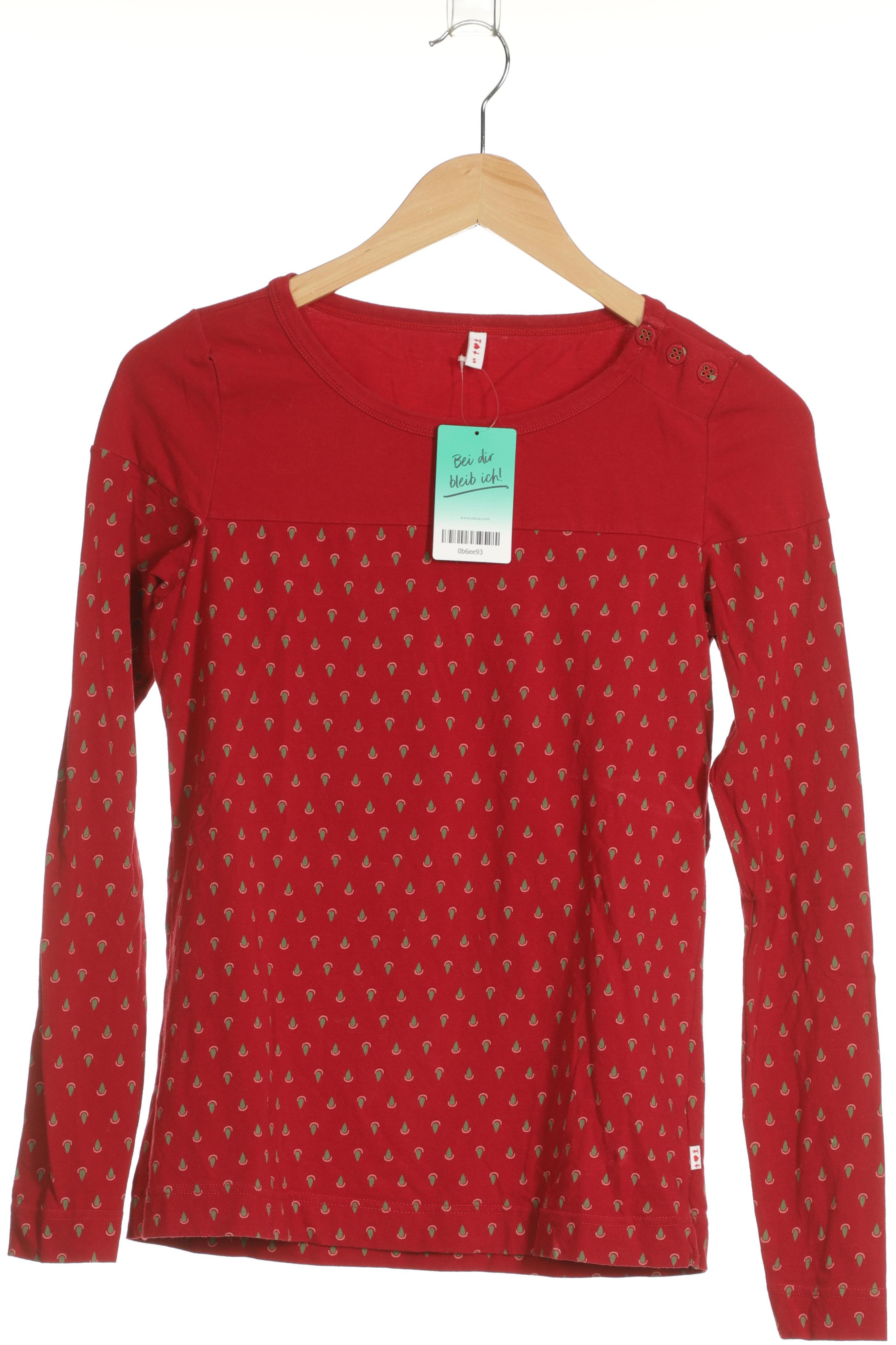 

Blutsgeschwister Damen Langarmshirt, rot, Gr.