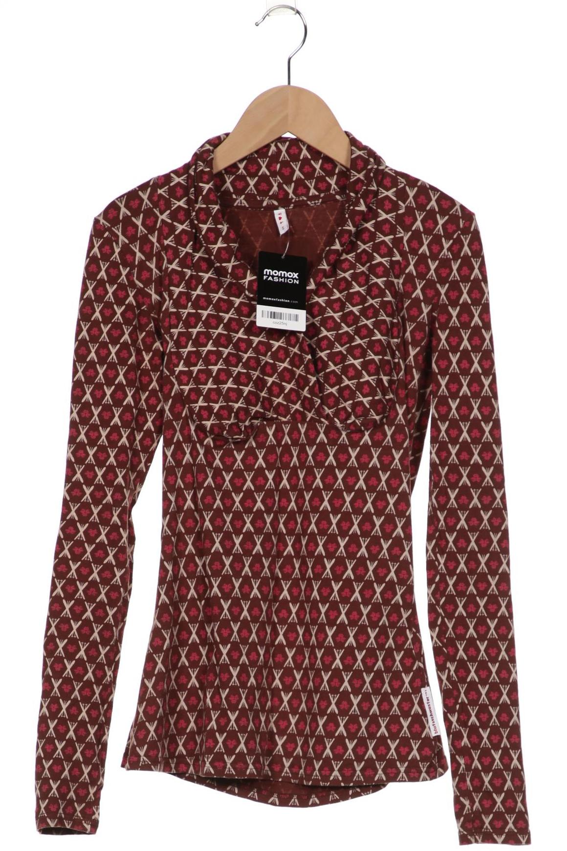 

Blutsgeschwister Damen Langarmshirt, braun, Gr. 36