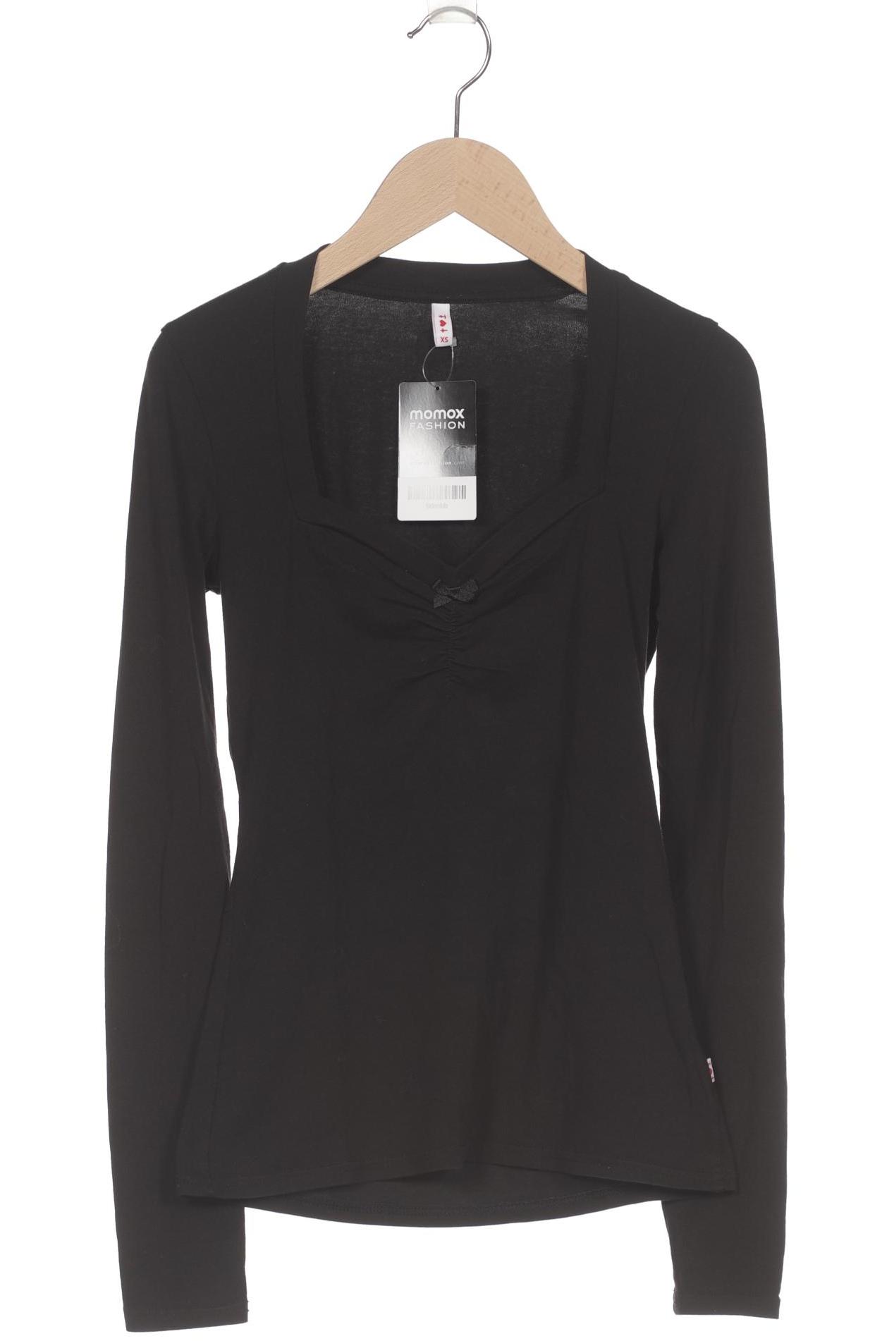 

Blutsgeschwister Damen Langarmshirt, schwarz, Gr. 34