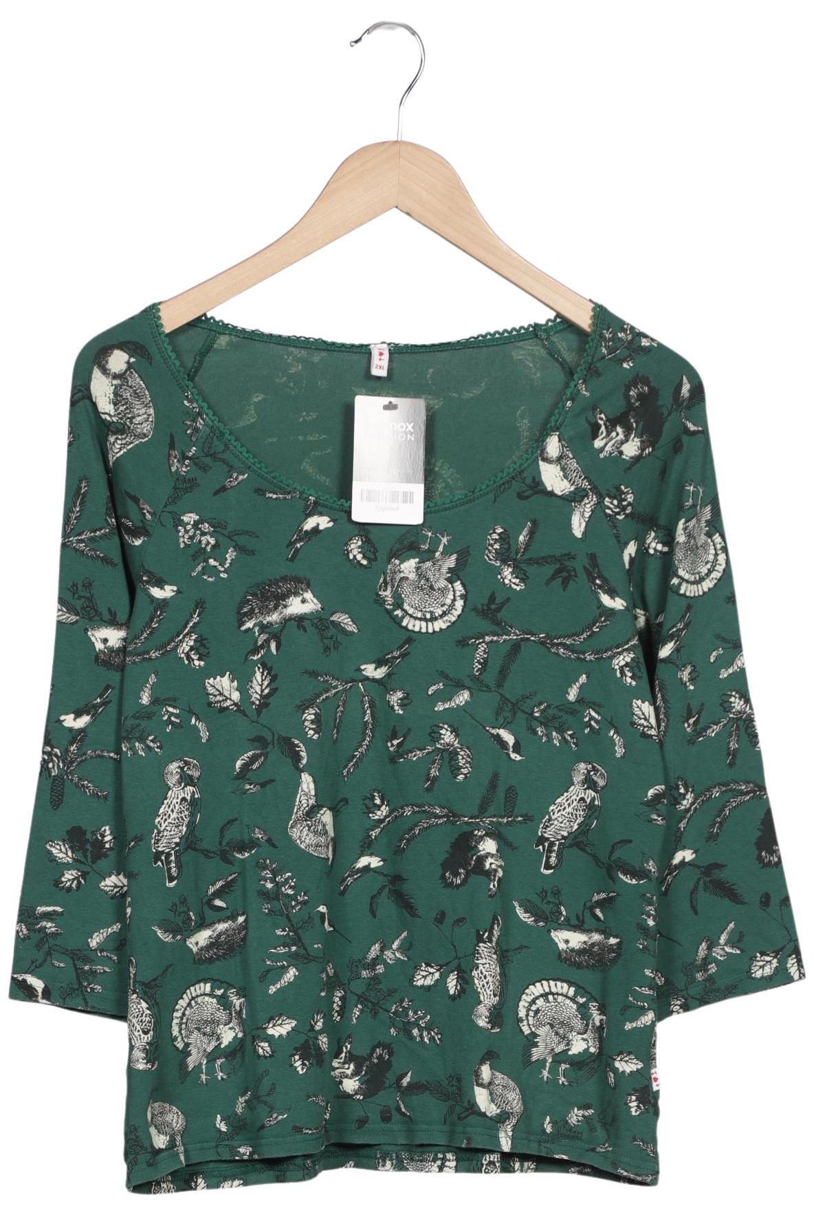 

Blutsgeschwister Damen Langarmshirt, grün, Gr. 46