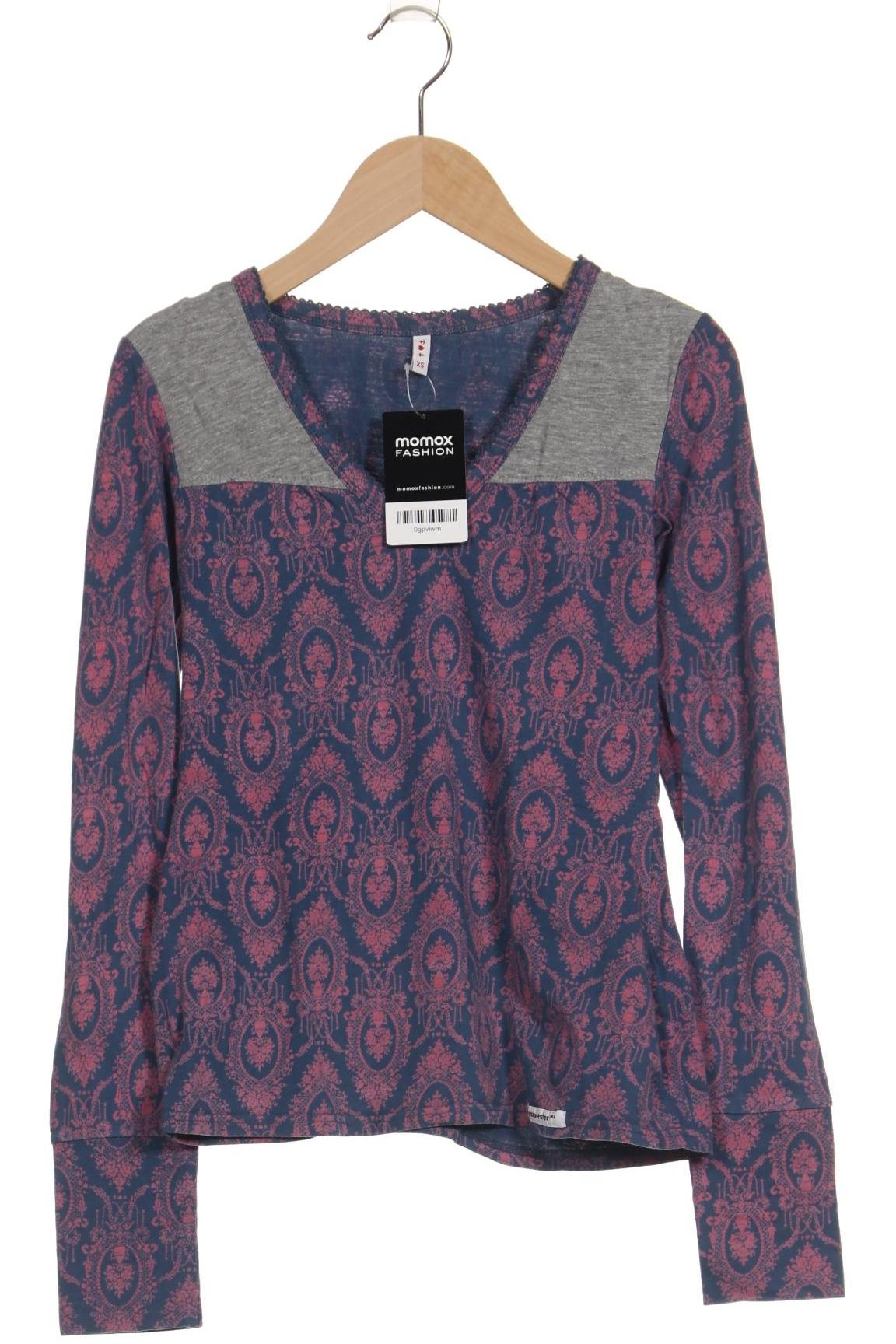 

Blutsgeschwister Damen Langarmshirt, marineblau, Gr. 34