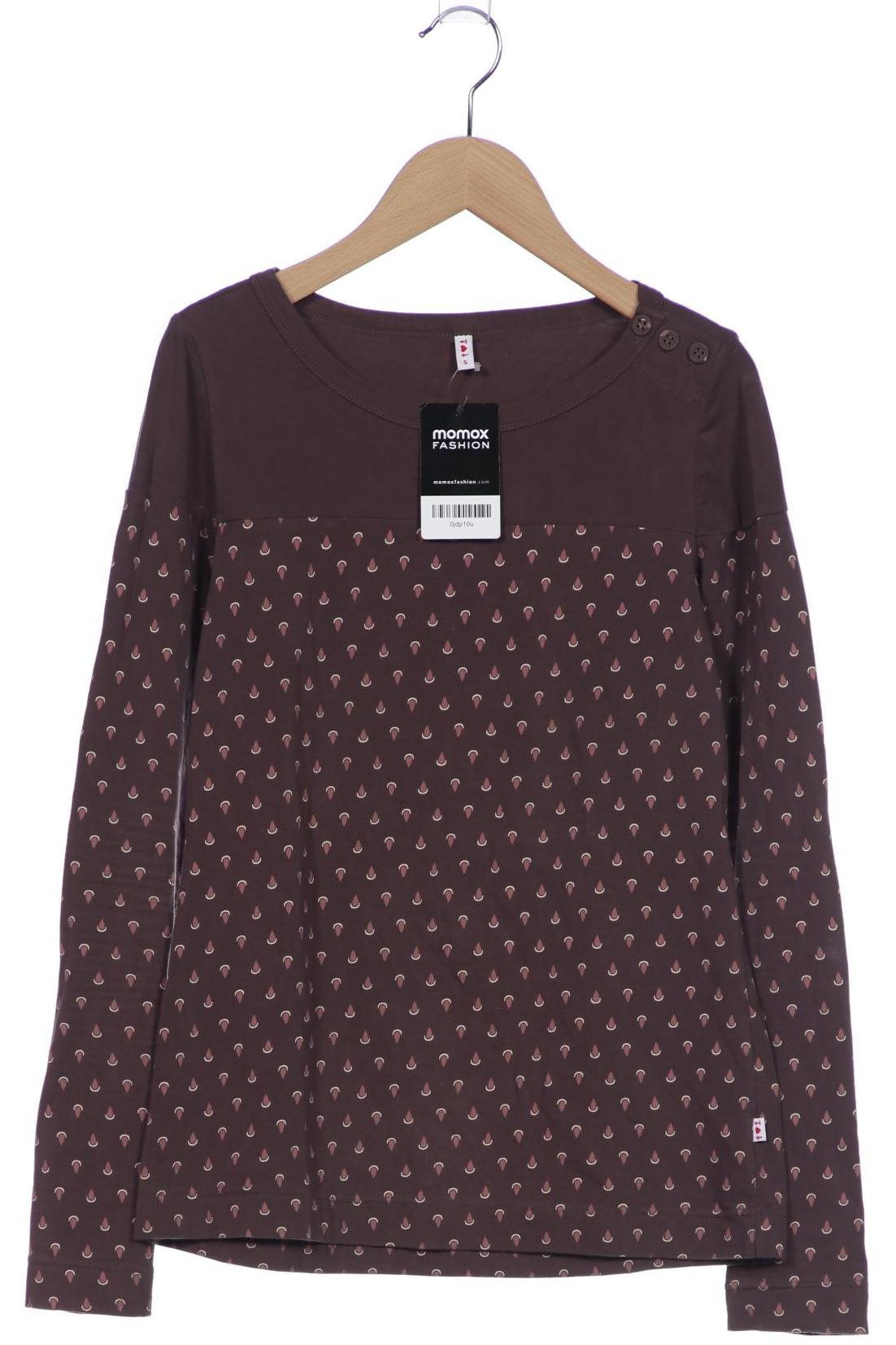 

Blutsgeschwister Damen Langarmshirt, braun, Gr. 36