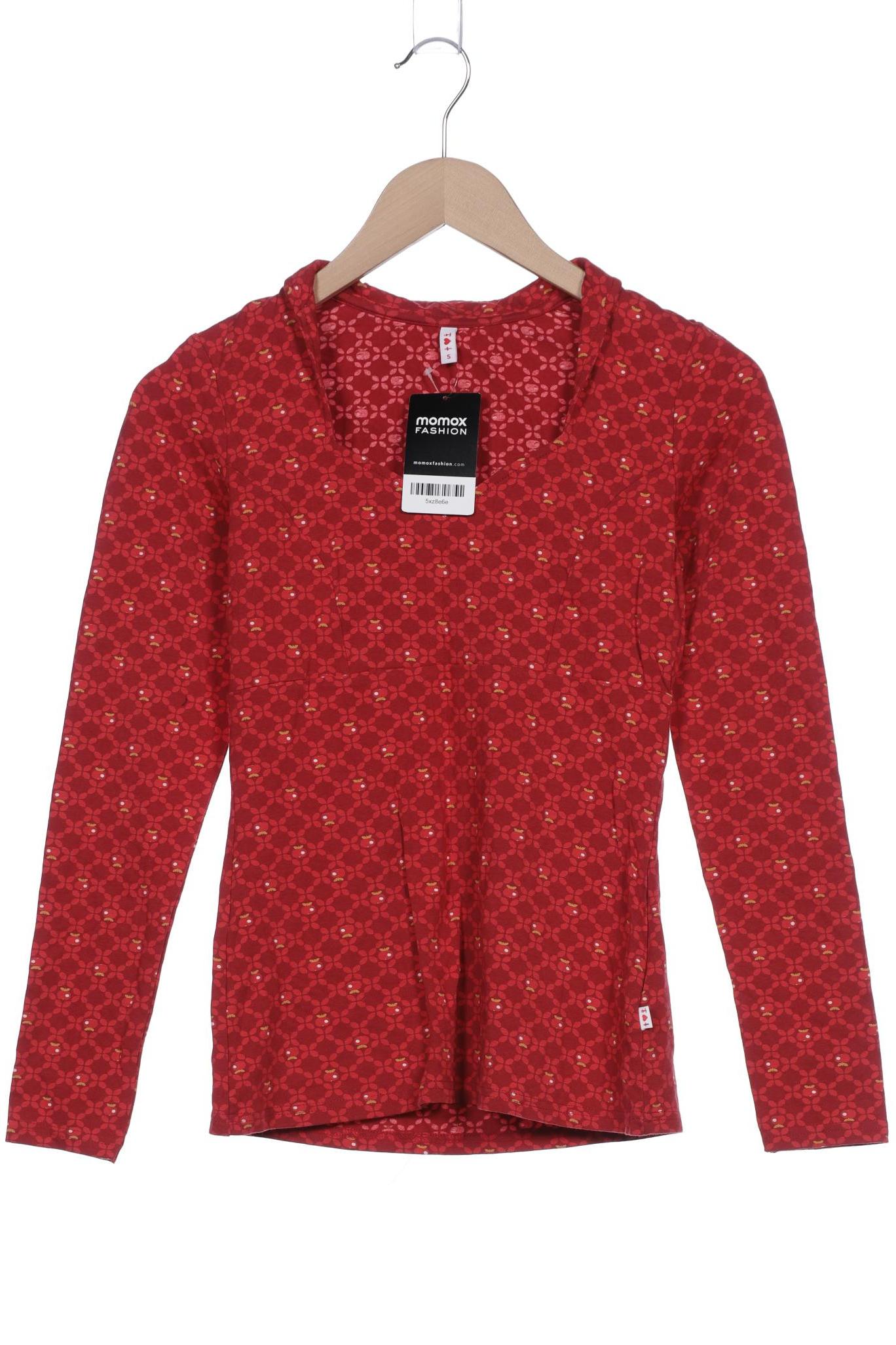 

Blutsgeschwister Damen Langarmshirt, rot, Gr. 36