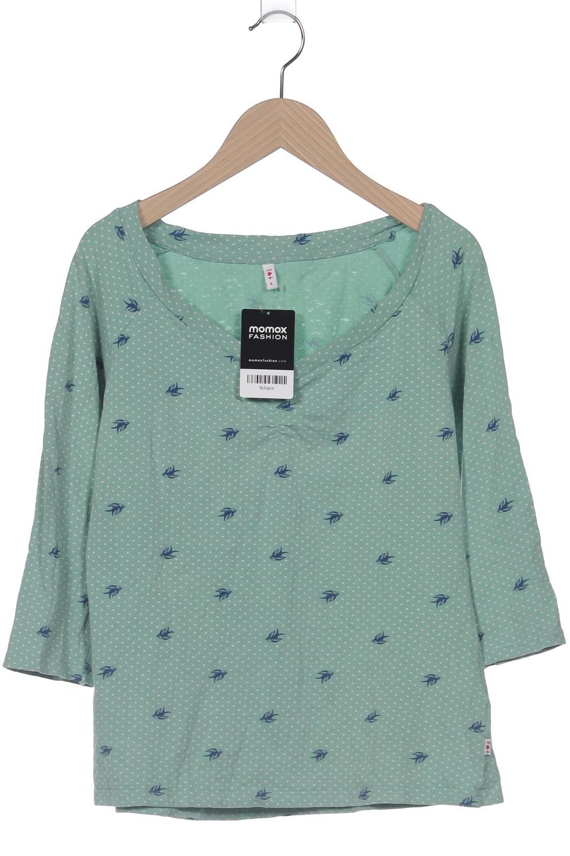 

Blutsgeschwister Damen Langarmshirt, grün, Gr. 42