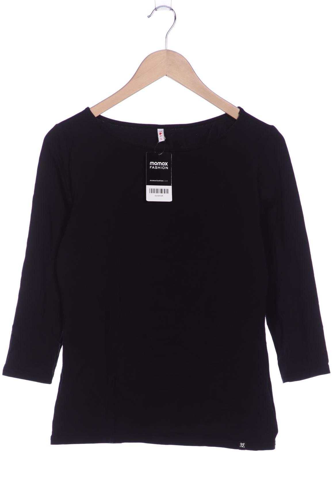 

Blutsgeschwister Damen Langarmshirt, schwarz, Gr. 42