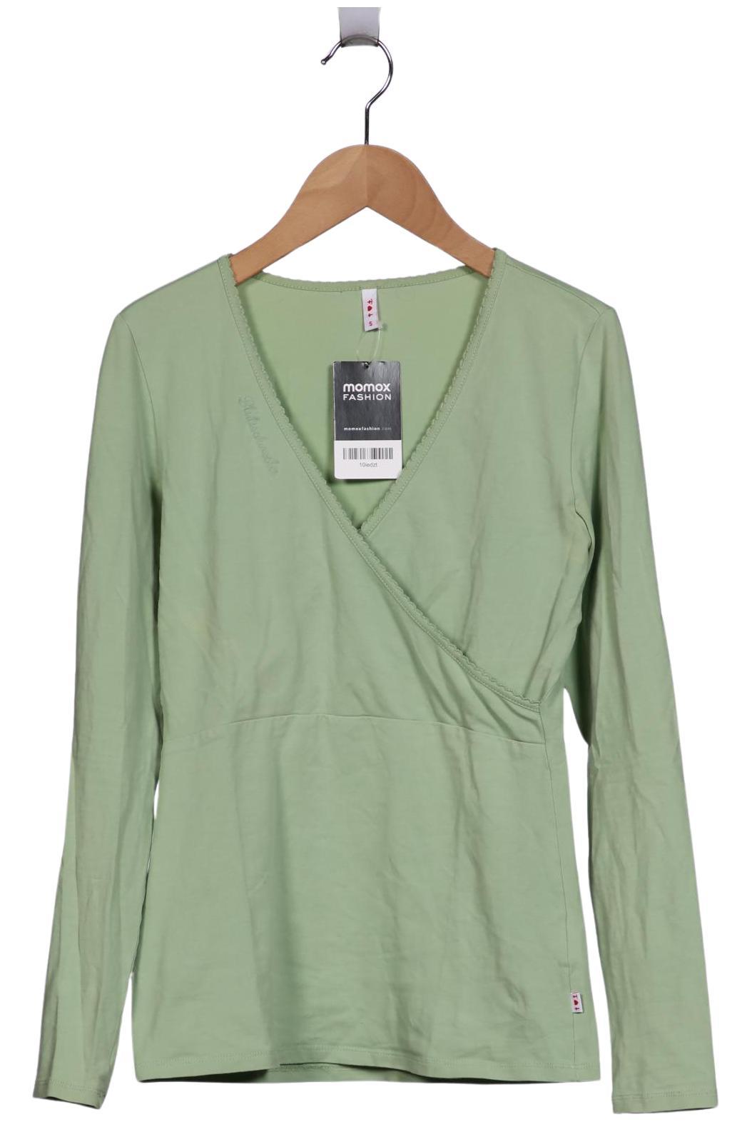 

Blutsgeschwister Damen Langarmshirt, hellgrün, Gr. 36