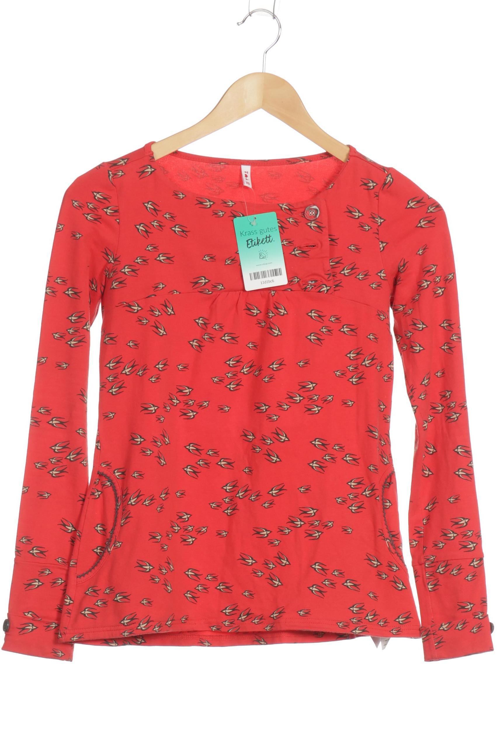 

Blutsgeschwister Damen Langarmshirt, rot, Gr.