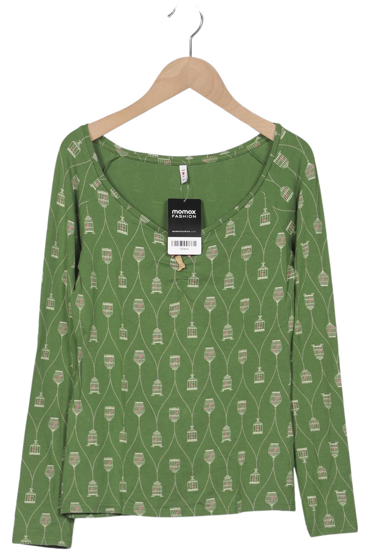 

Blutsgeschwister Damen Langarmshirt, grün, Gr. 38