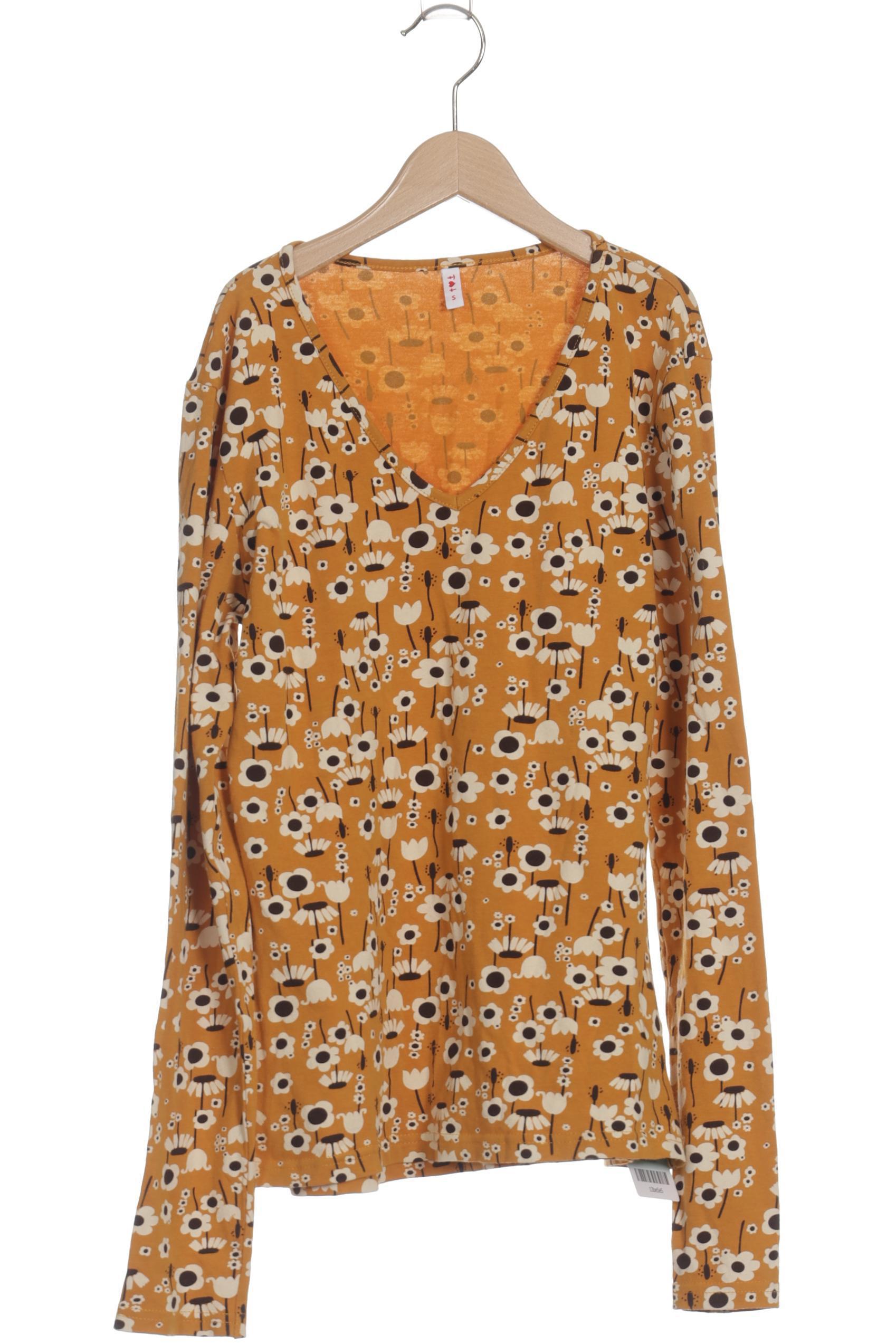 

Blutsgeschwister Damen Langarmshirt, orange, Gr.