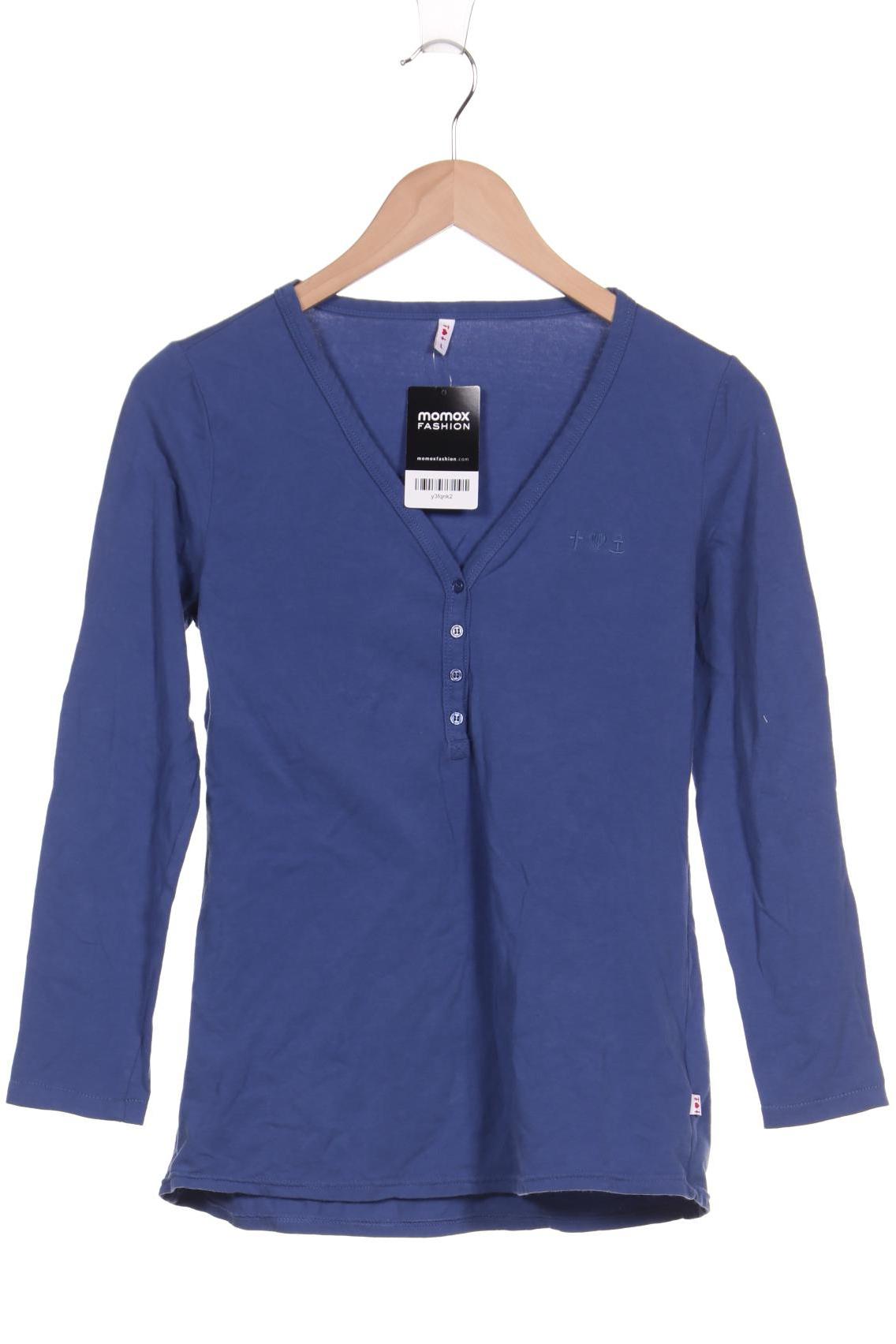 

Blutsgeschwister Damen Langarmshirt, blau, Gr. 42