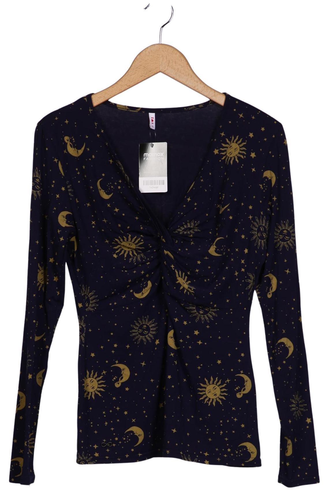 

Blutsgeschwister Damen Langarmshirt, marineblau, Gr. 42