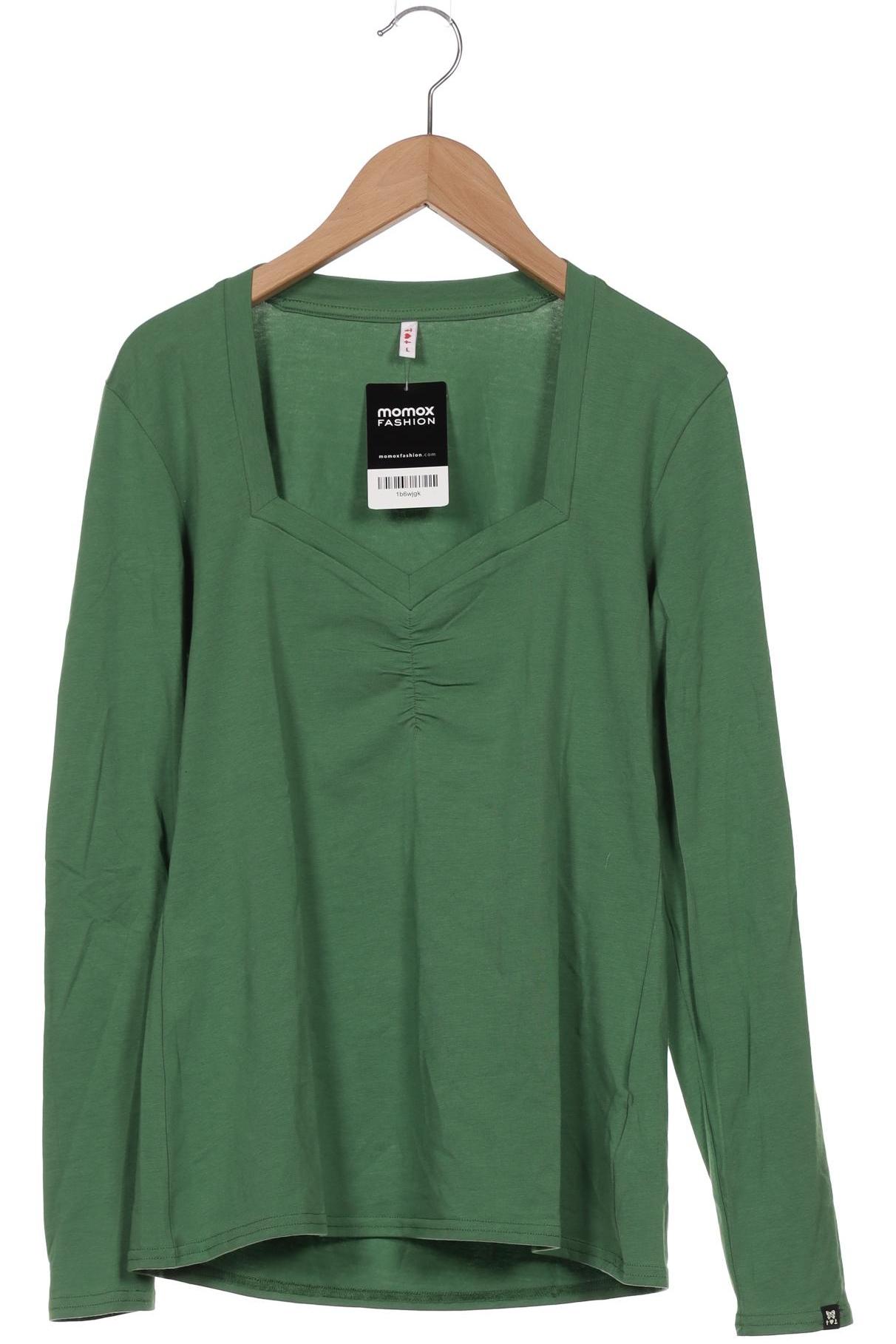 

Blutsgeschwister Damen Langarmshirt, grün, Gr. 42