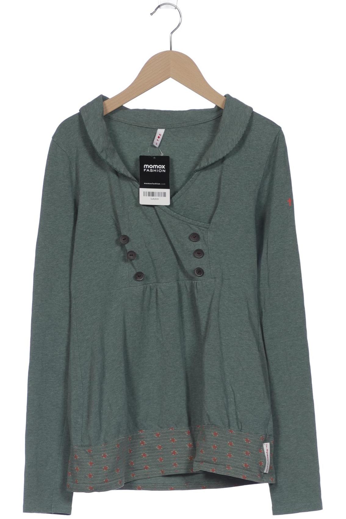 

Blutsgeschwister Damen Langarmshirt, grün, Gr. 36