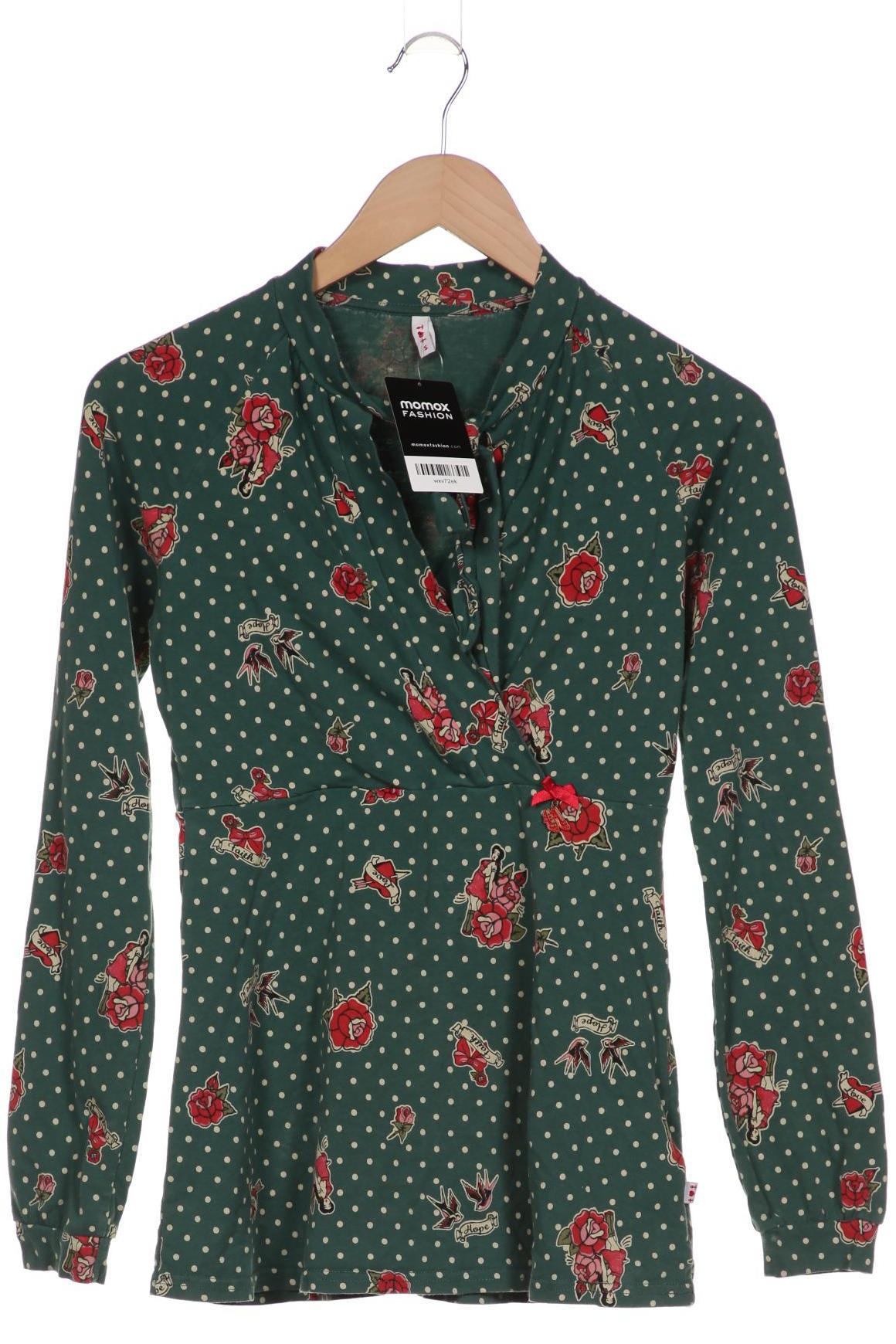 

Blutsgeschwister Damen Langarmshirt, grün, Gr. 36