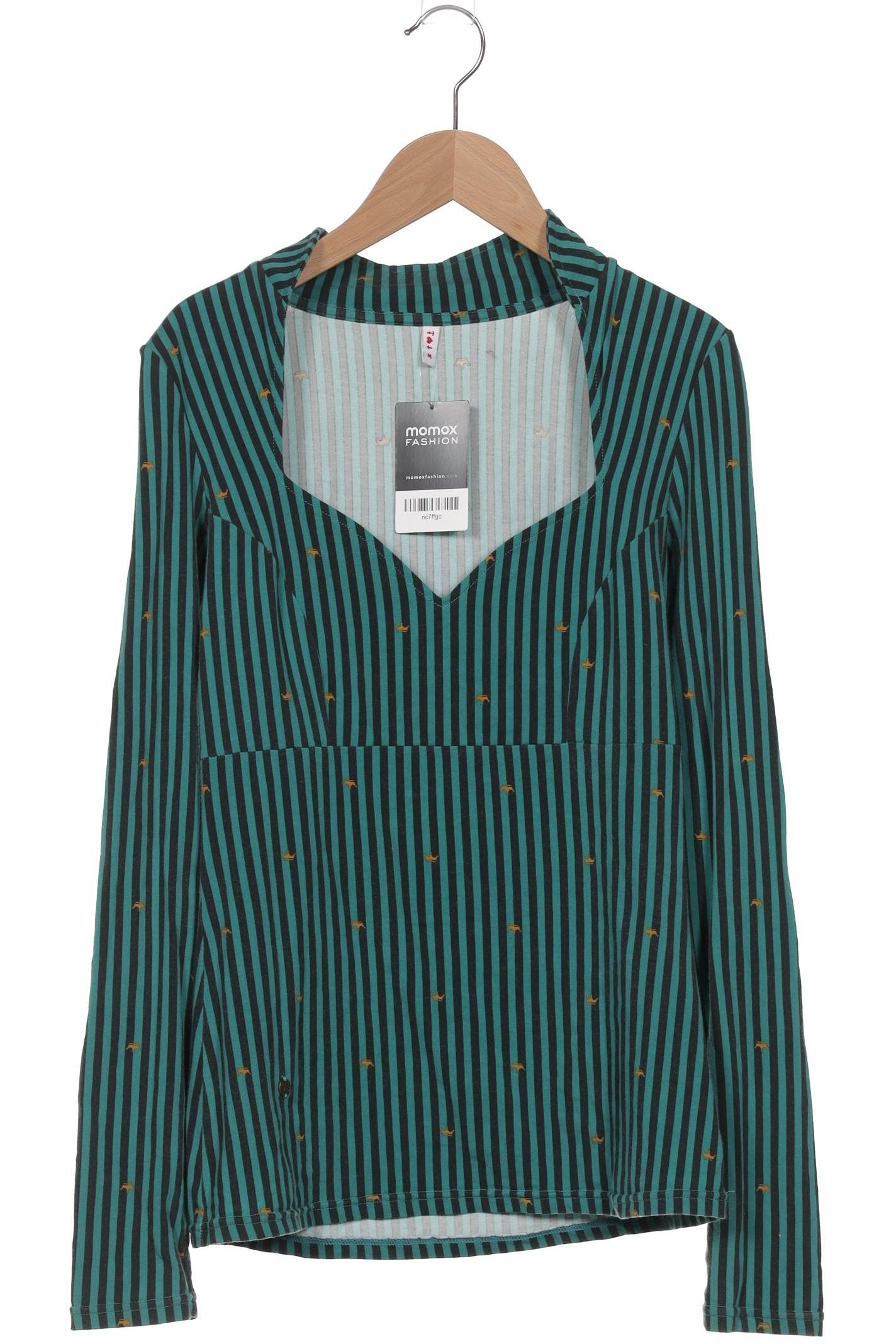 

Blutsgeschwister Damen Langarmshirt, türkis, Gr. 38
