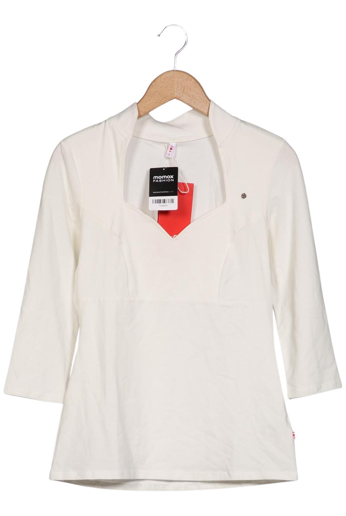 

Blutsgeschwister Damen Langarmshirt, weiß, Gr. 42