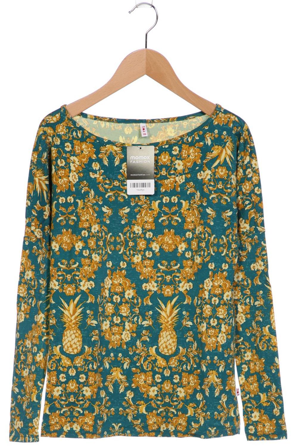 

Blutsgeschwister Damen Langarmshirt, türkis, Gr. 34