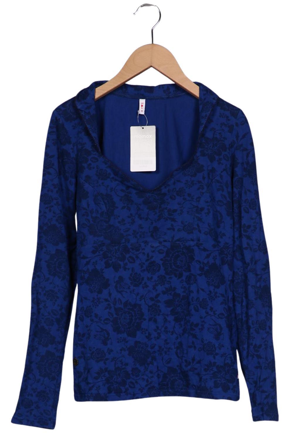 

Blutsgeschwister Damen Langarmshirt, marineblau, Gr. 38