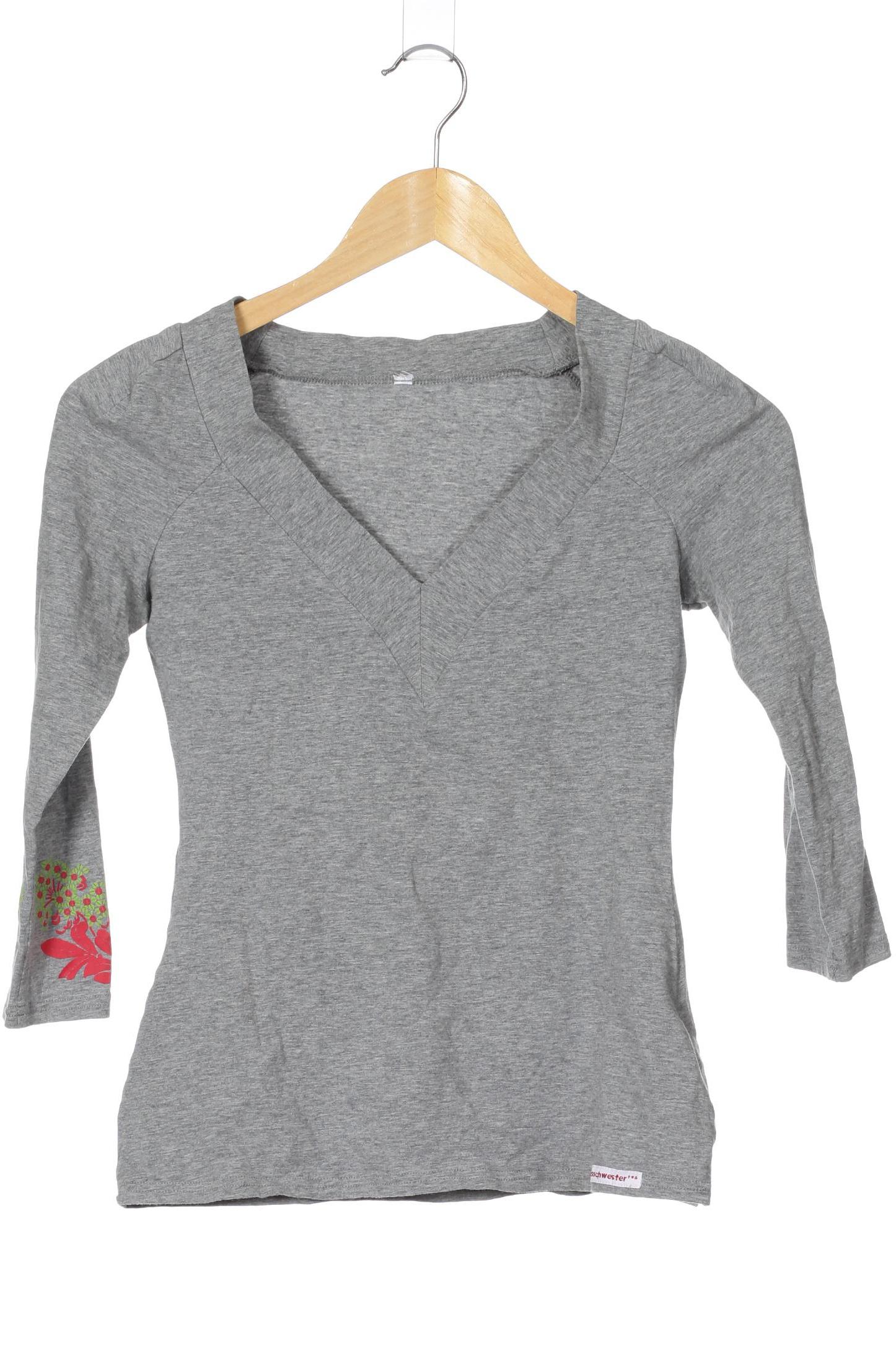 

Blutsgeschwister Damen Langarmshirt, grau, Gr. 32
