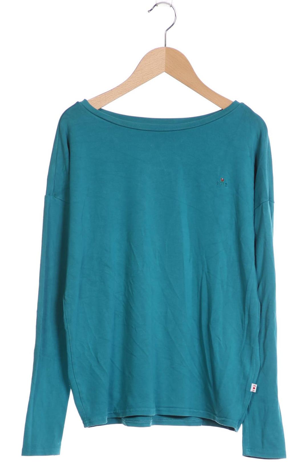 

Blutsgeschwister Damen Langarmshirt, türkis, Gr. 36