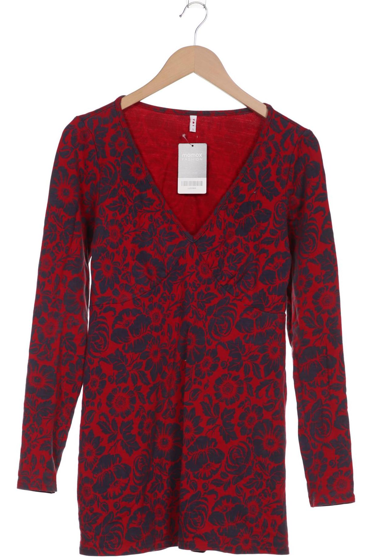 

Blutsgeschwister Damen Langarmshirt, rot