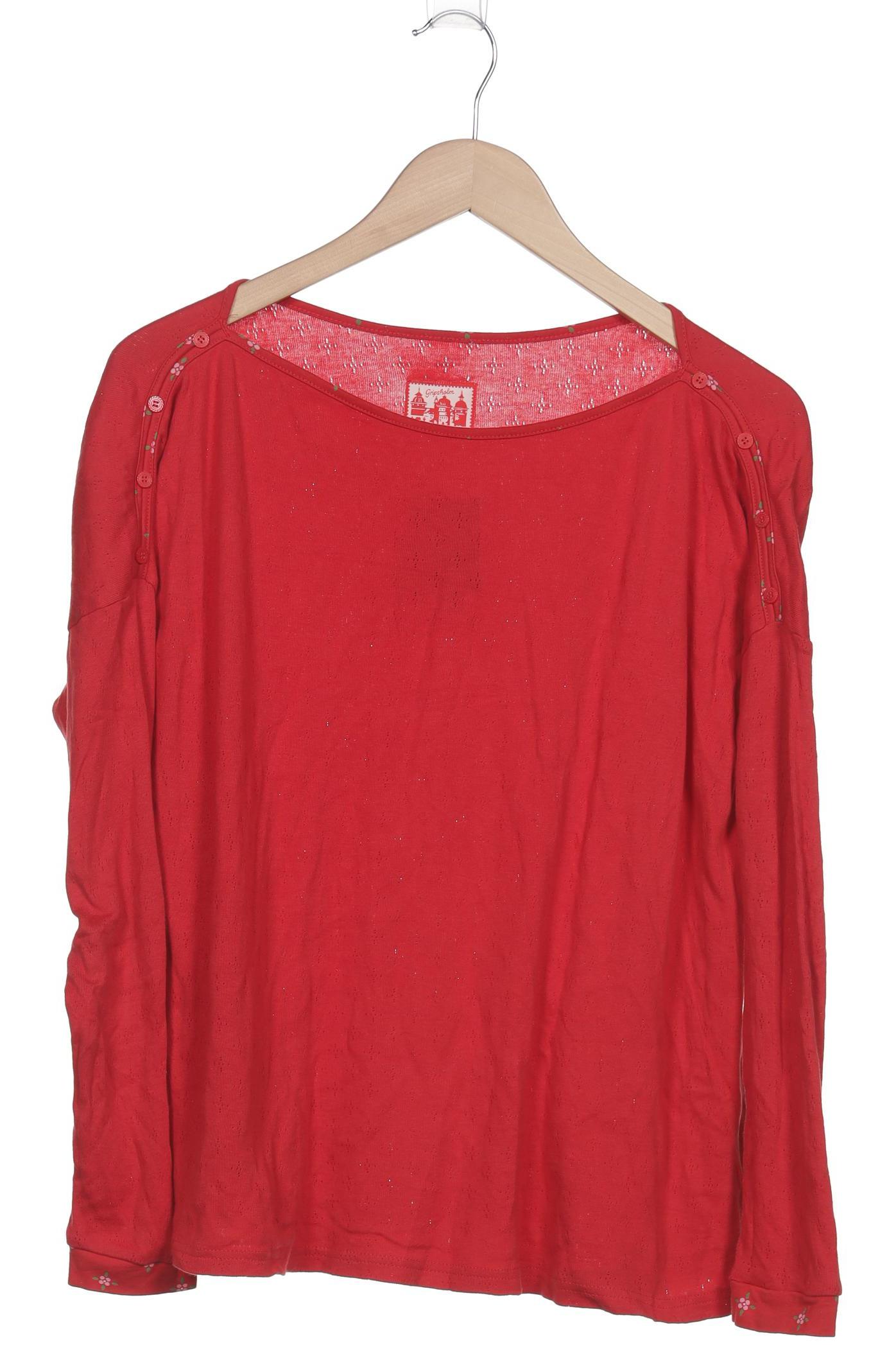 

Blutsgeschwister Damen Langarmshirt, rot, Gr. 46