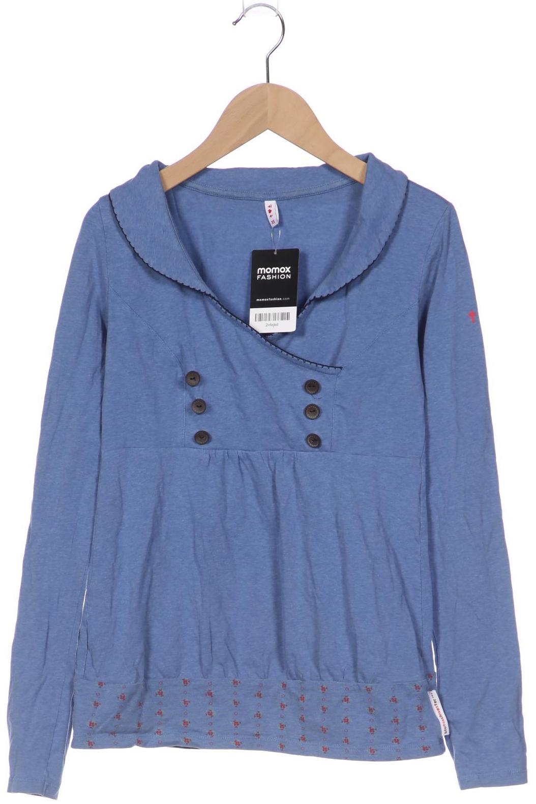 

Blutsgeschwister Damen Langarmshirt, blau