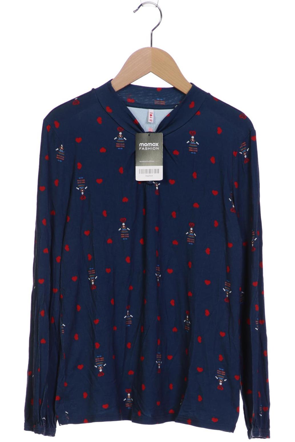 

Blutsgeschwister Damen Langarmshirt, marineblau, Gr. 34