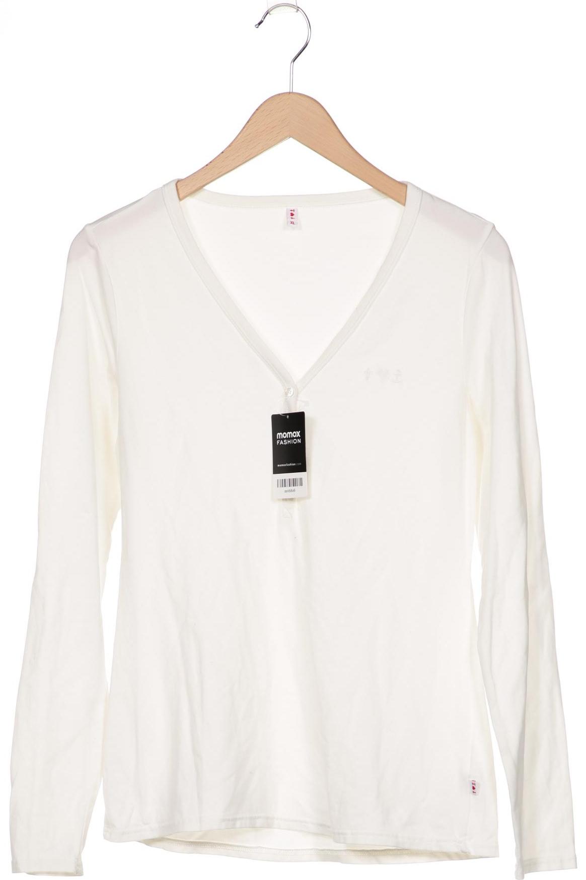 

Blutsgeschwister Damen Langarmshirt, weiß, Gr. 44