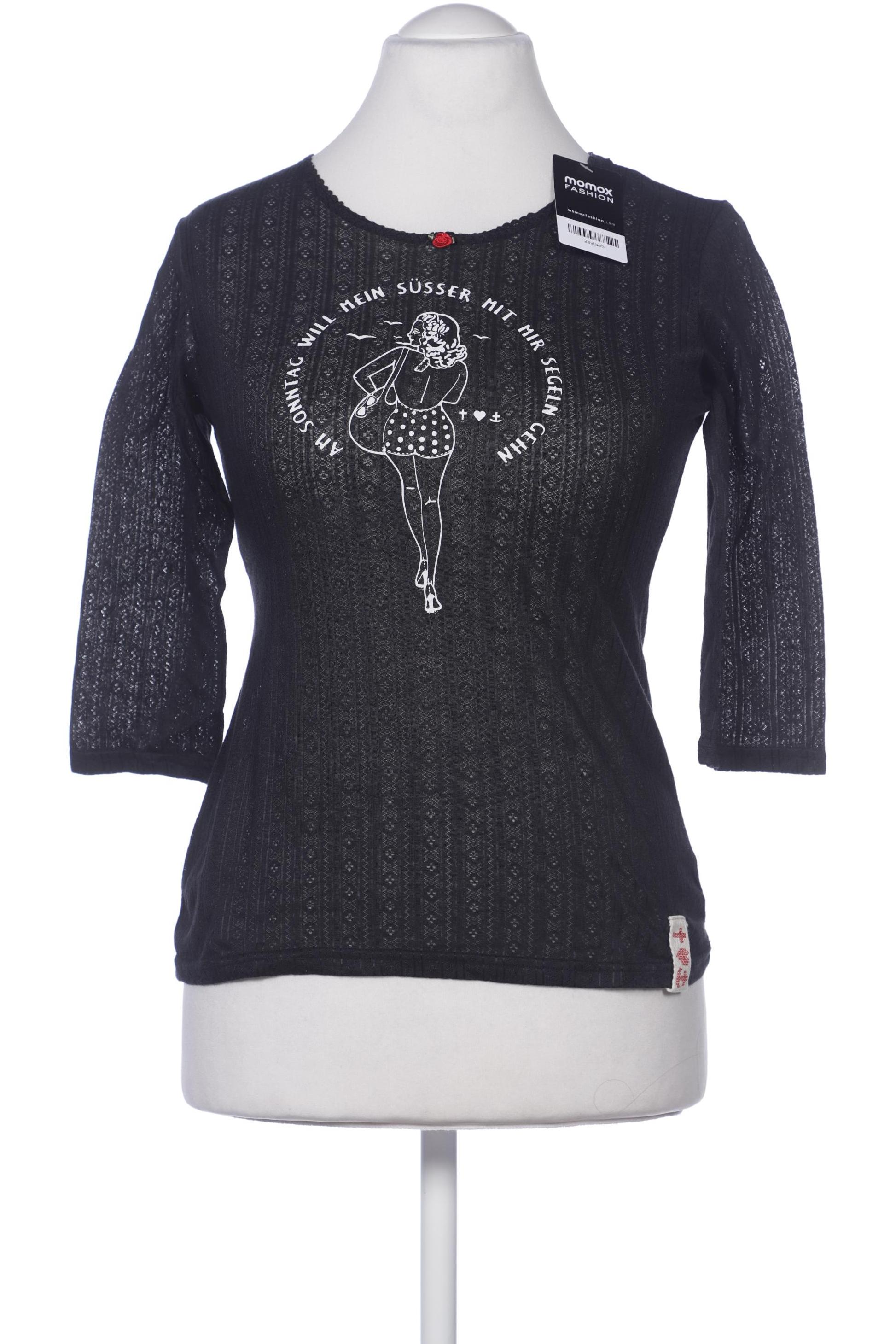 

Blutsgeschwister Damen Langarmshirt, schwarz, Gr. 42