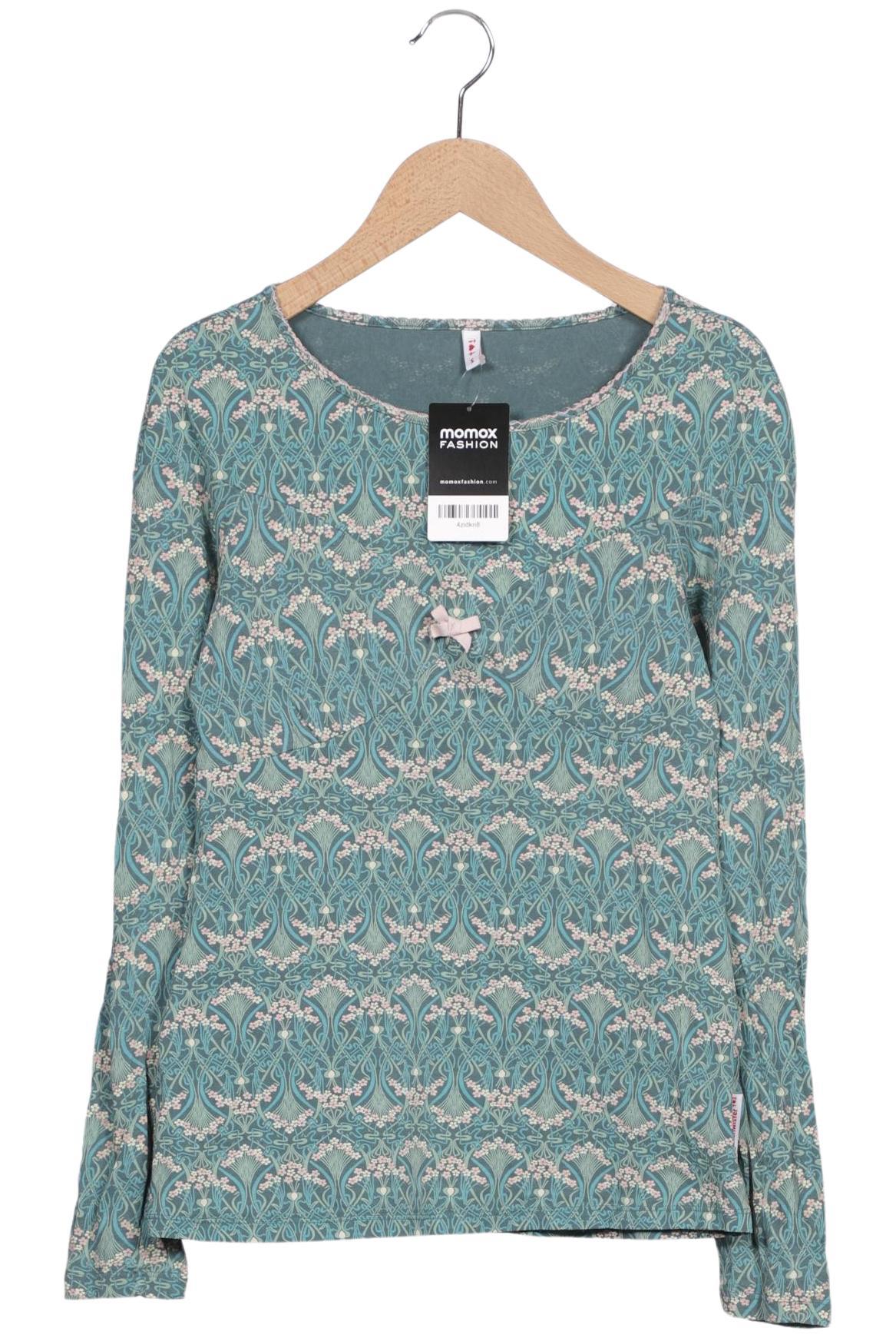 

Blutsgeschwister Damen Langarmshirt, blau, Gr. 36