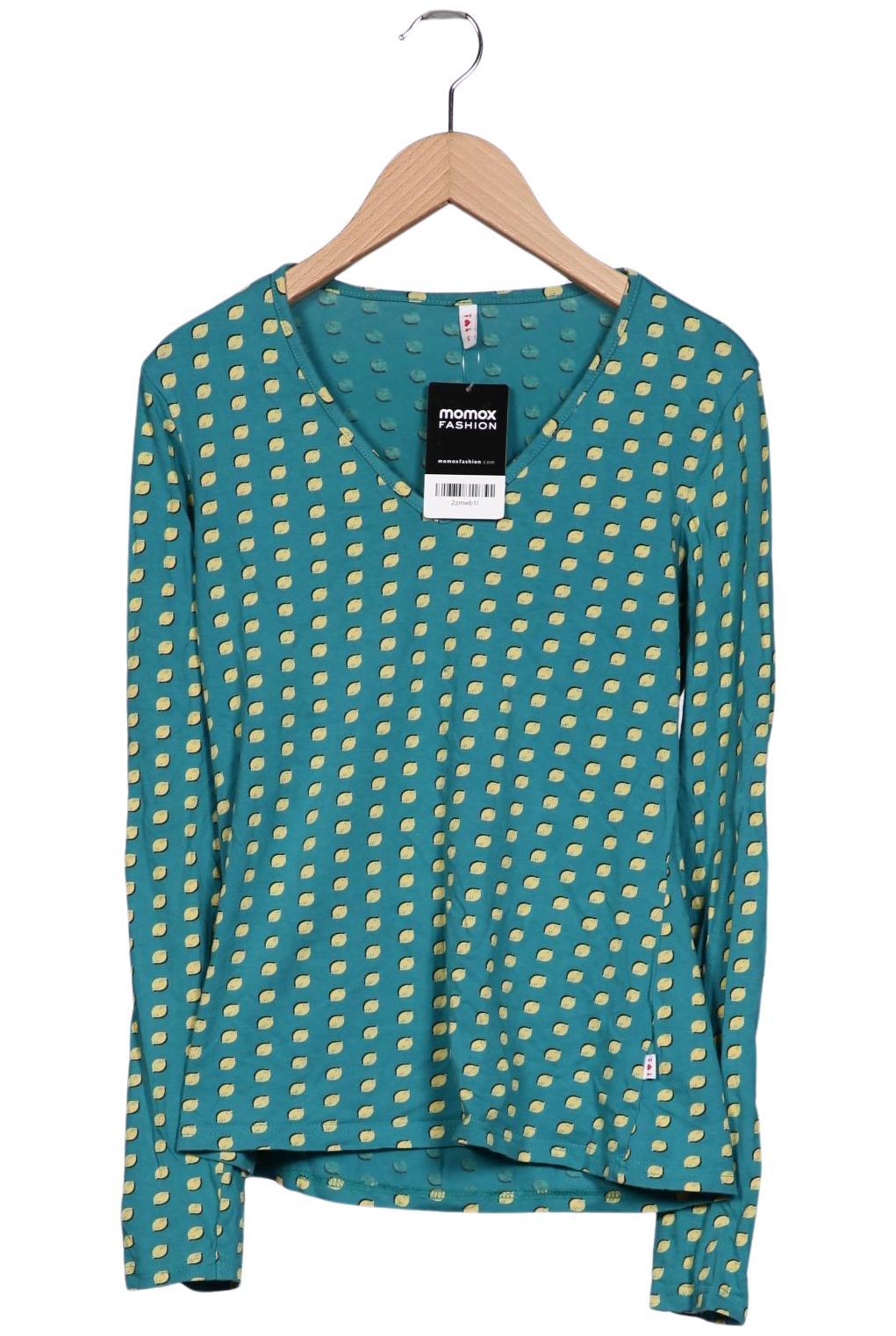 

Blutsgeschwister Damen Langarmshirt, türkis, Gr. 36