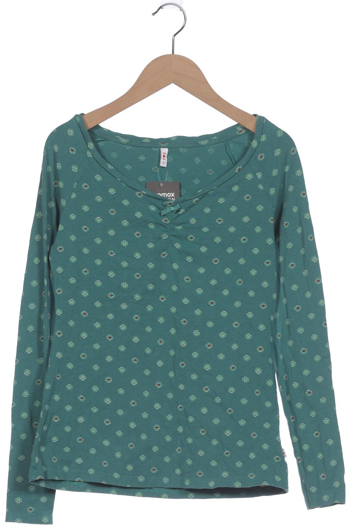 

Blutsgeschwister Damen Langarmshirt, türkis, Gr. 36