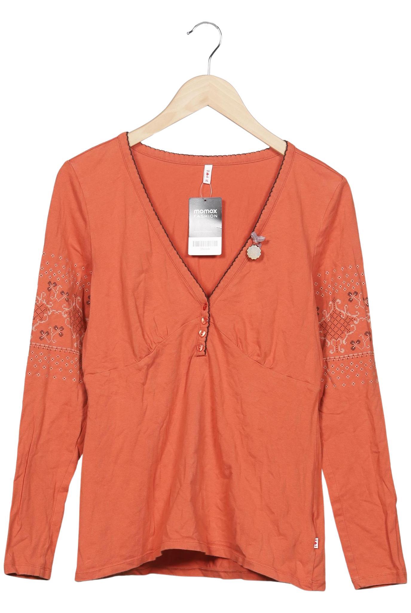 

Blutsgeschwister Damen Langarmshirt, orange, Gr. 44