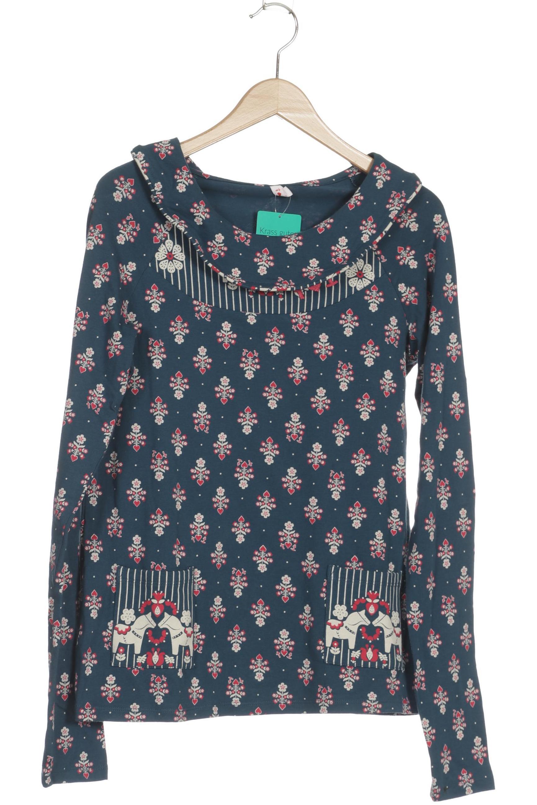 

Blutsgeschwister Damen Langarmshirt, blau, Gr.