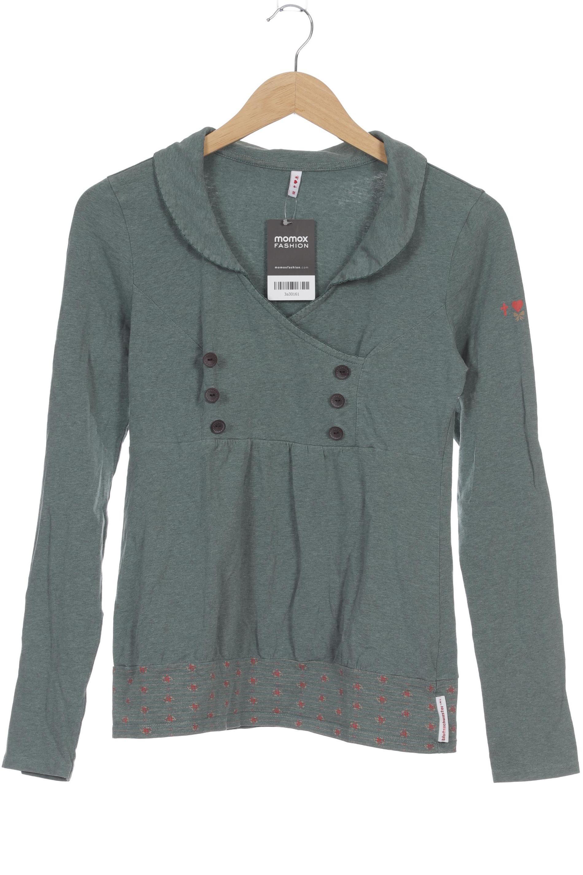 

Blutsgeschwister Damen Langarmshirt, grün, Gr. 38