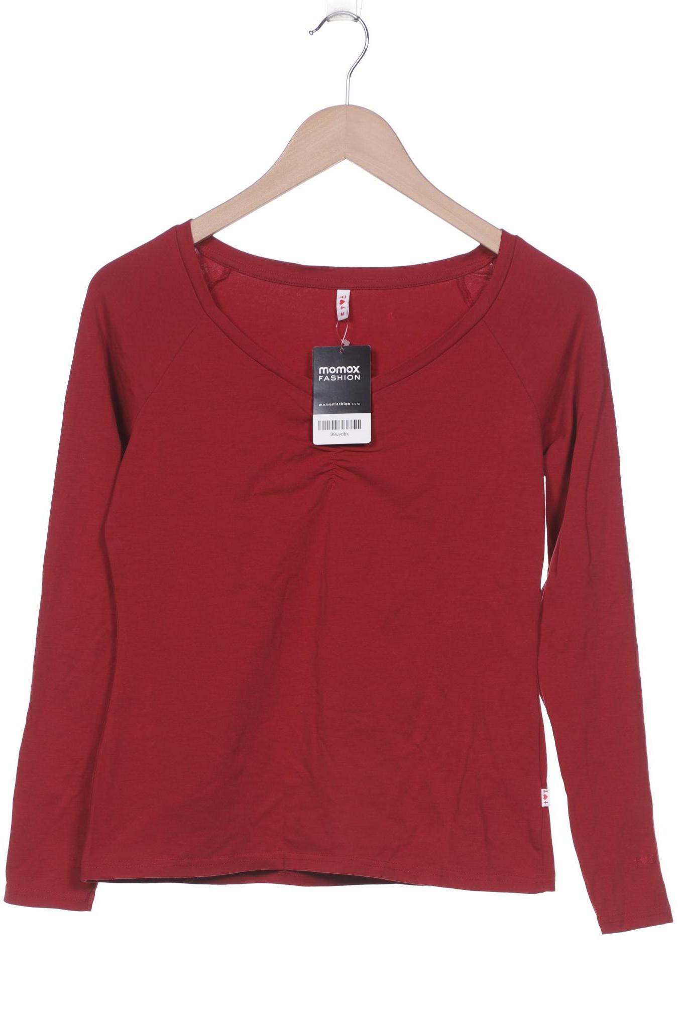 

Blutsgeschwister Damen Langarmshirt, rot, Gr. 38