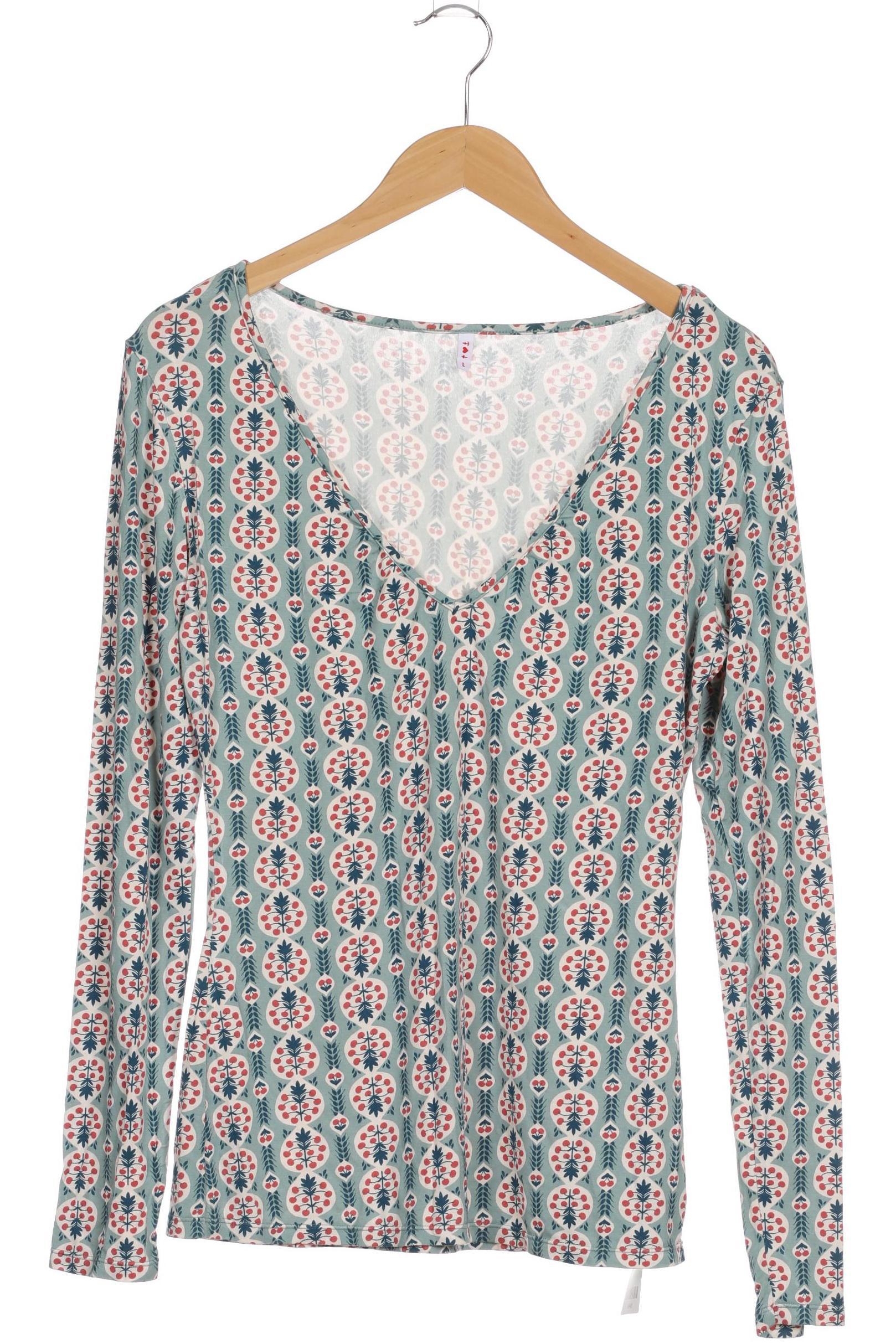 

Blutsgeschwister Damen Langarmshirt, blau, Gr.