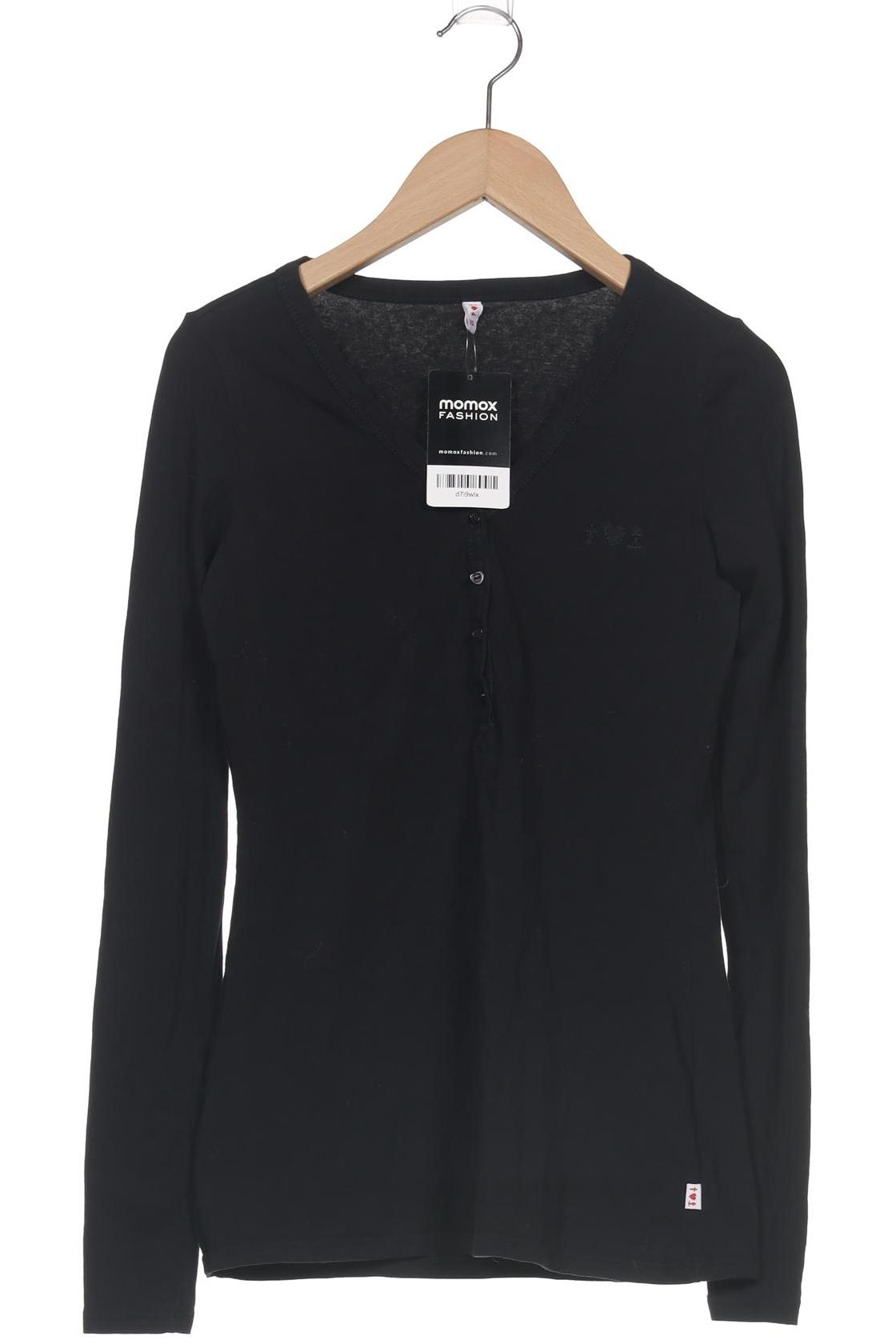 

Blutsgeschwister Damen Langarmshirt, schwarz, Gr. 34